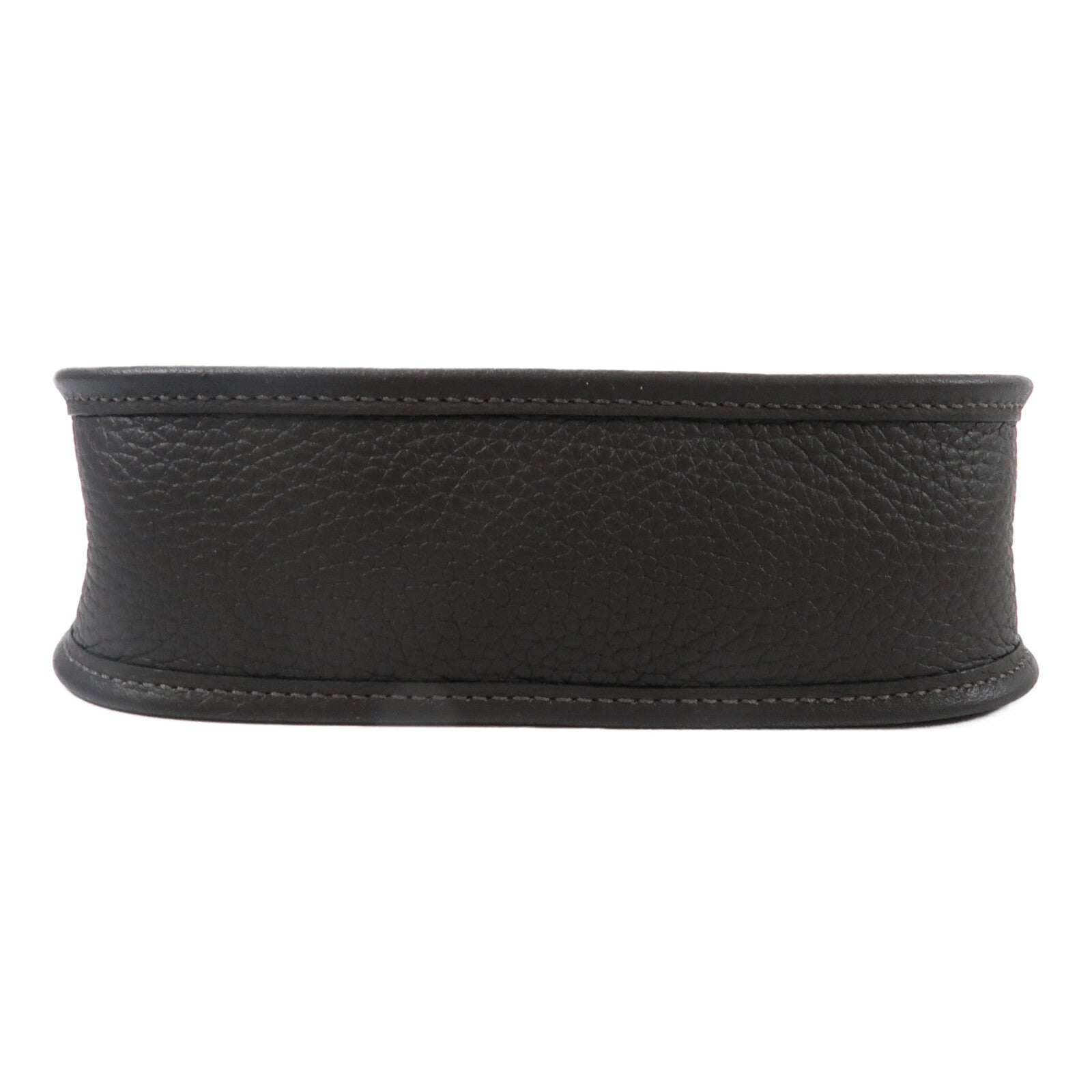 HERMES Clemence皮革Evelyne TPM肩背袋Ebene
