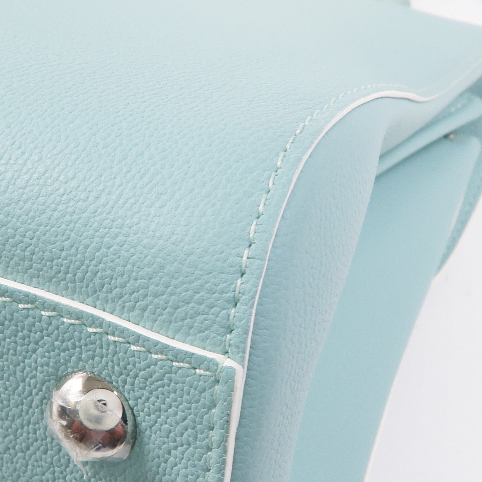 Delvaux 牛皮皮革Brillant MM金扣手挽肩背兩用袋