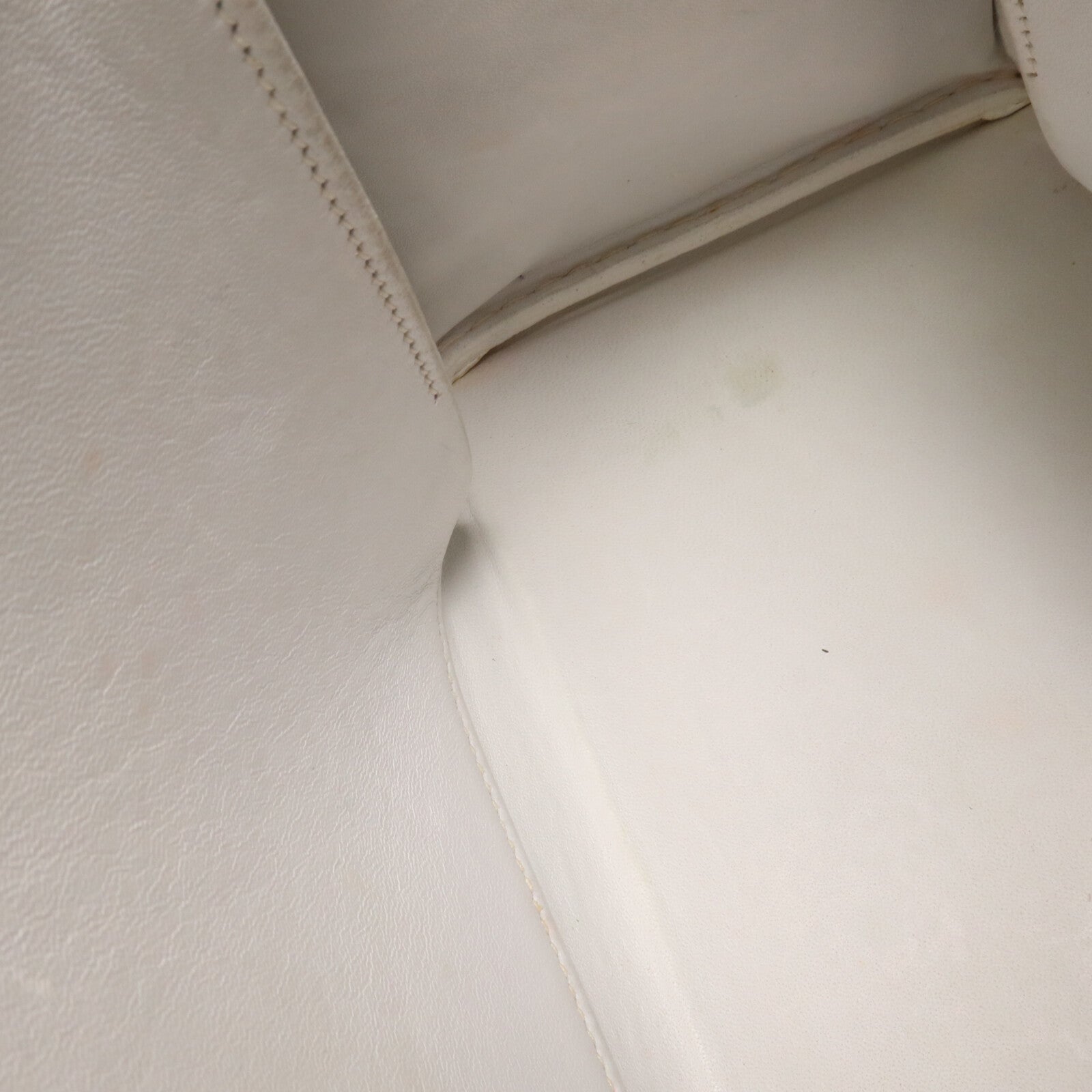 HERMES Evercolor皮革Kelly 32手挽肩背兩用袋Blanc