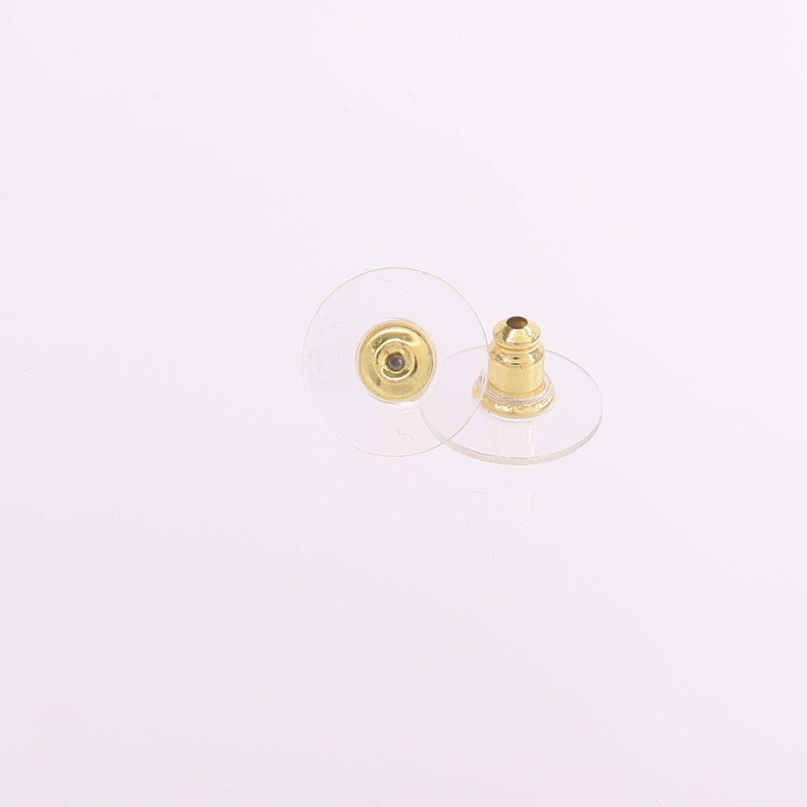 CHANEL 金屬/皮革Earrings金扣耳環