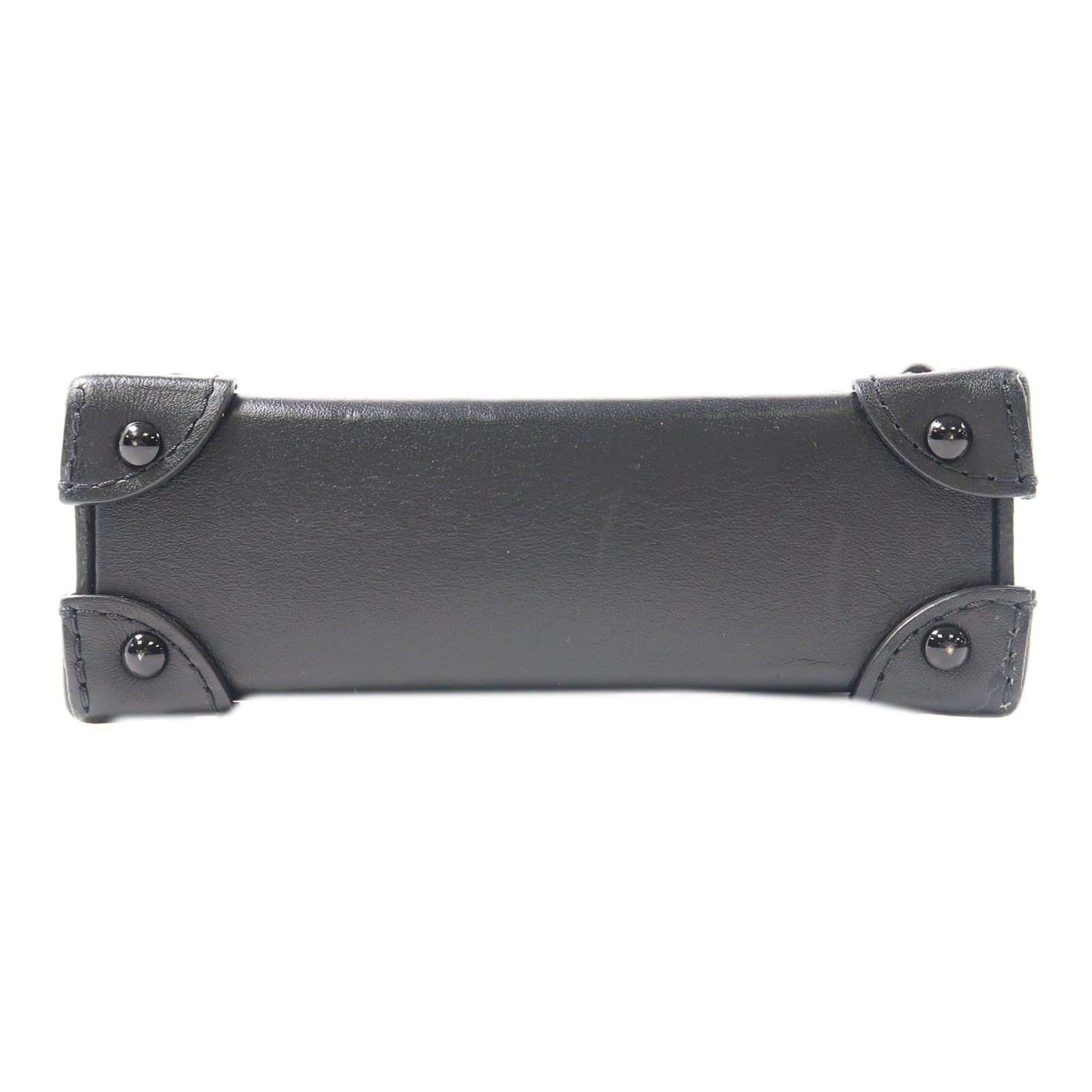 LOUIS VUITTON Epi Trunk Vertical金扣肩背袋黑色