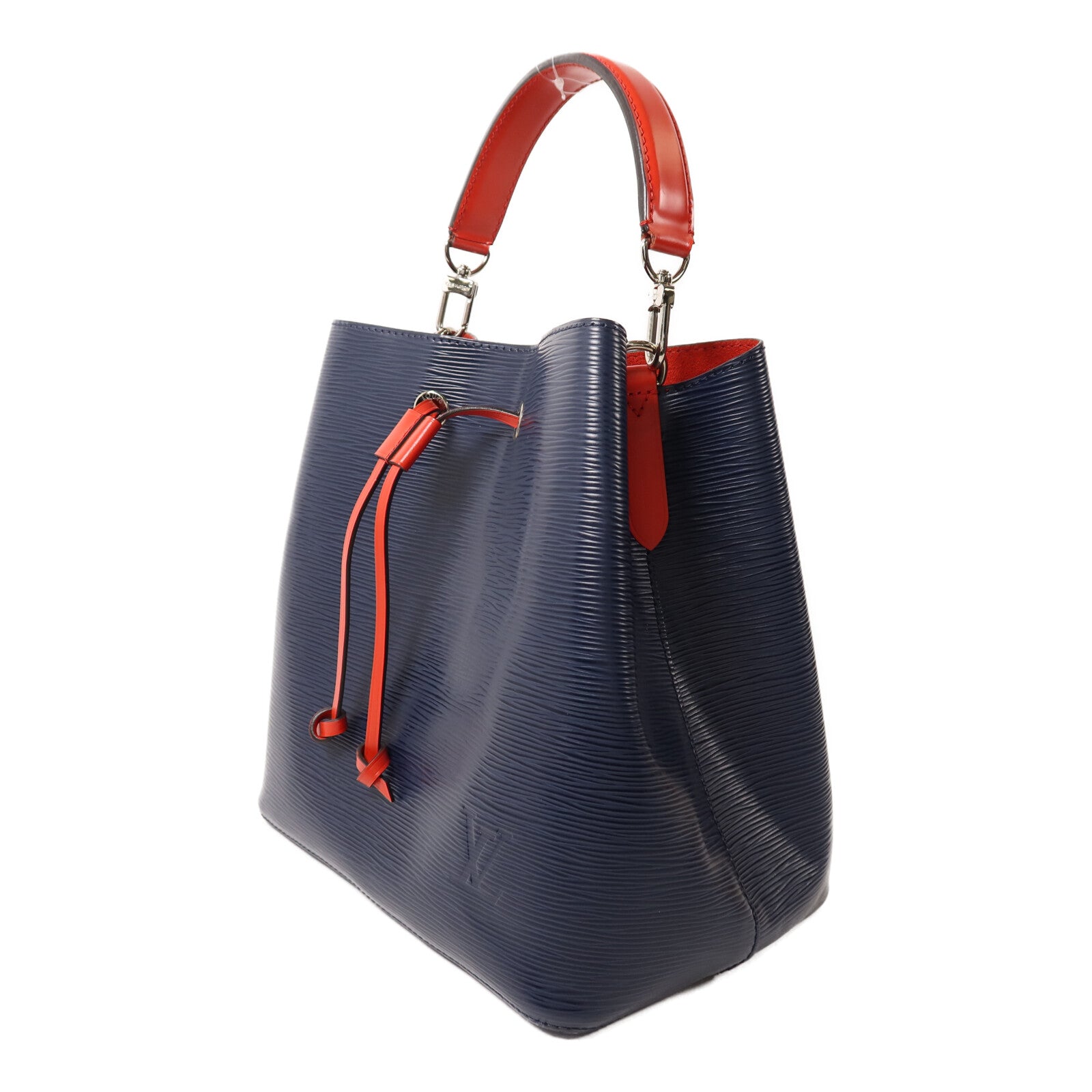 LOUIS VUITTON Epi NeoNoe MM銀扣手挽肩背兩用袋
