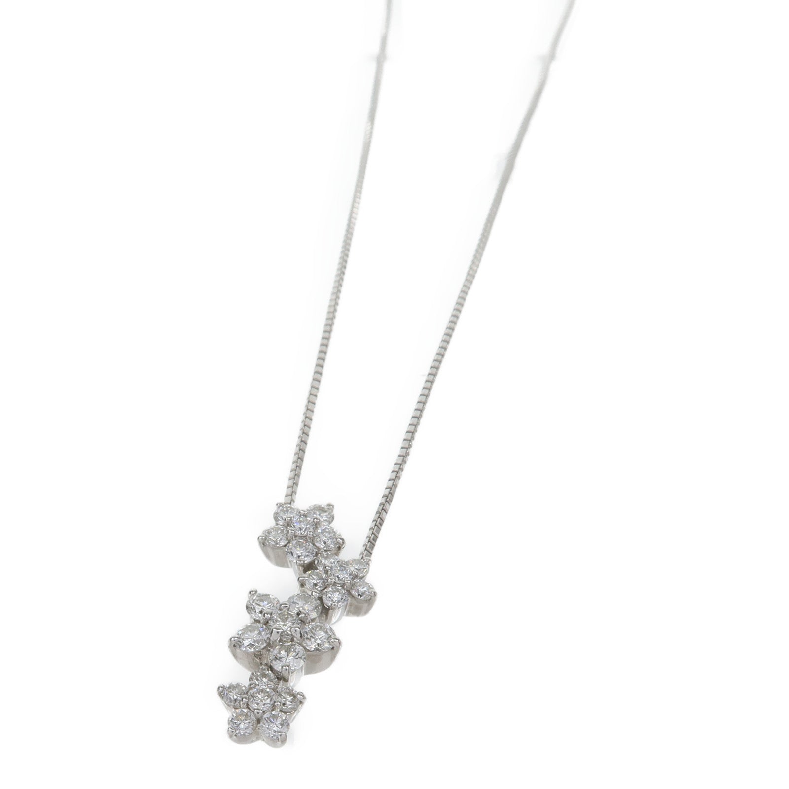 JEWELRY 18K白金Diamond Necklaces鑽石項鍊