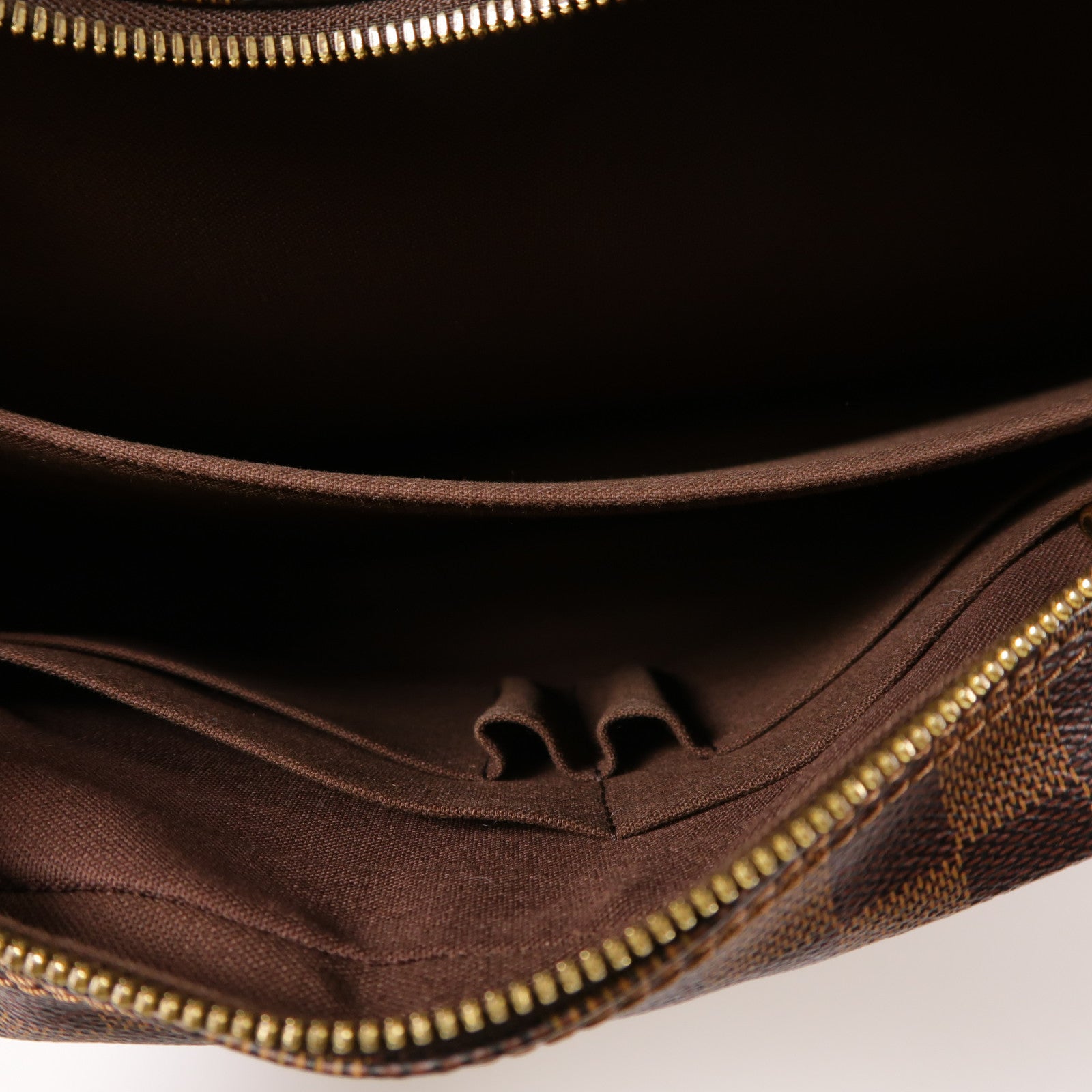 LOUIS VUITTON Damier Shelton MM金扣肩背袋