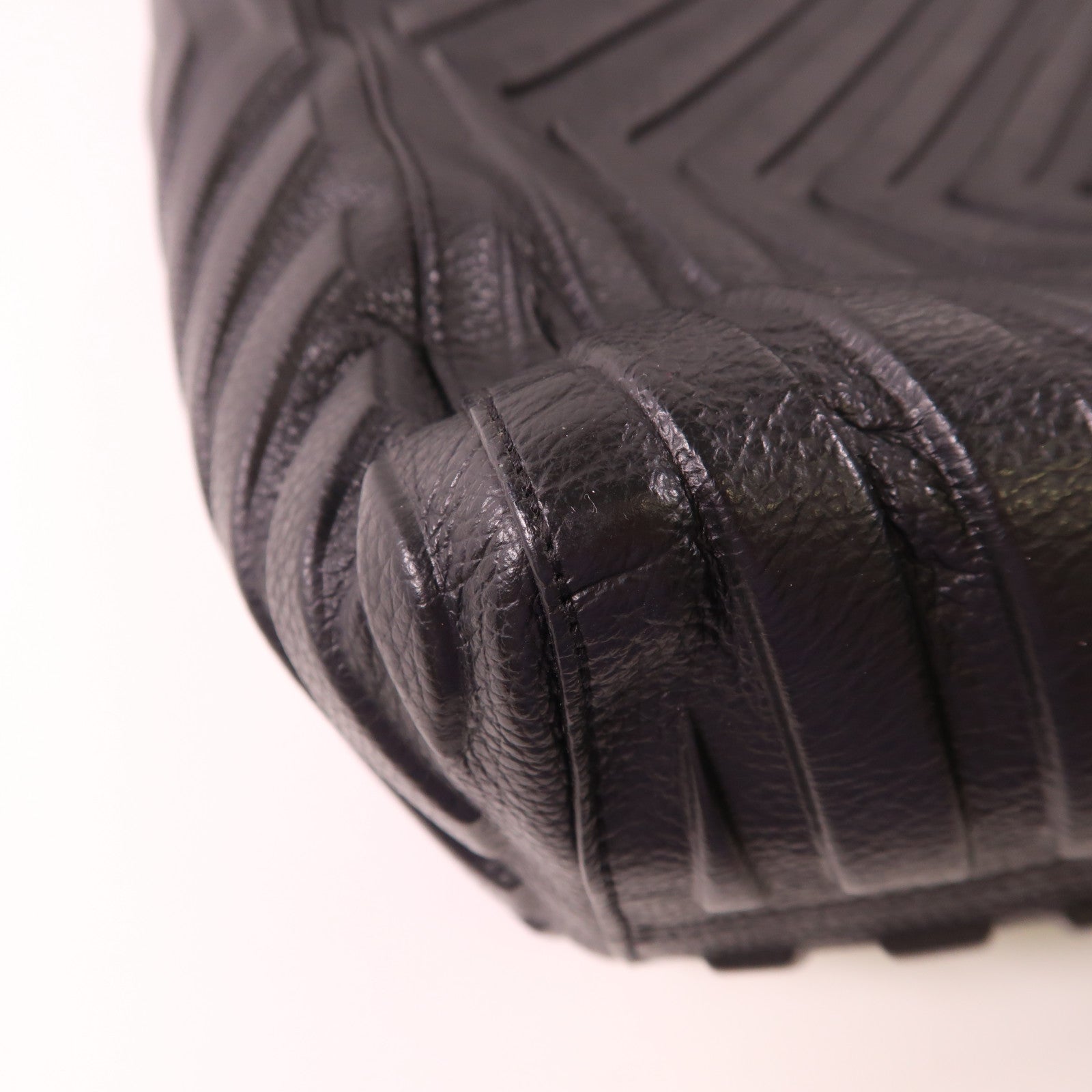 BALENCIAGA 皮革Car East-West M Tote銀扣手挽肩背兩用袋