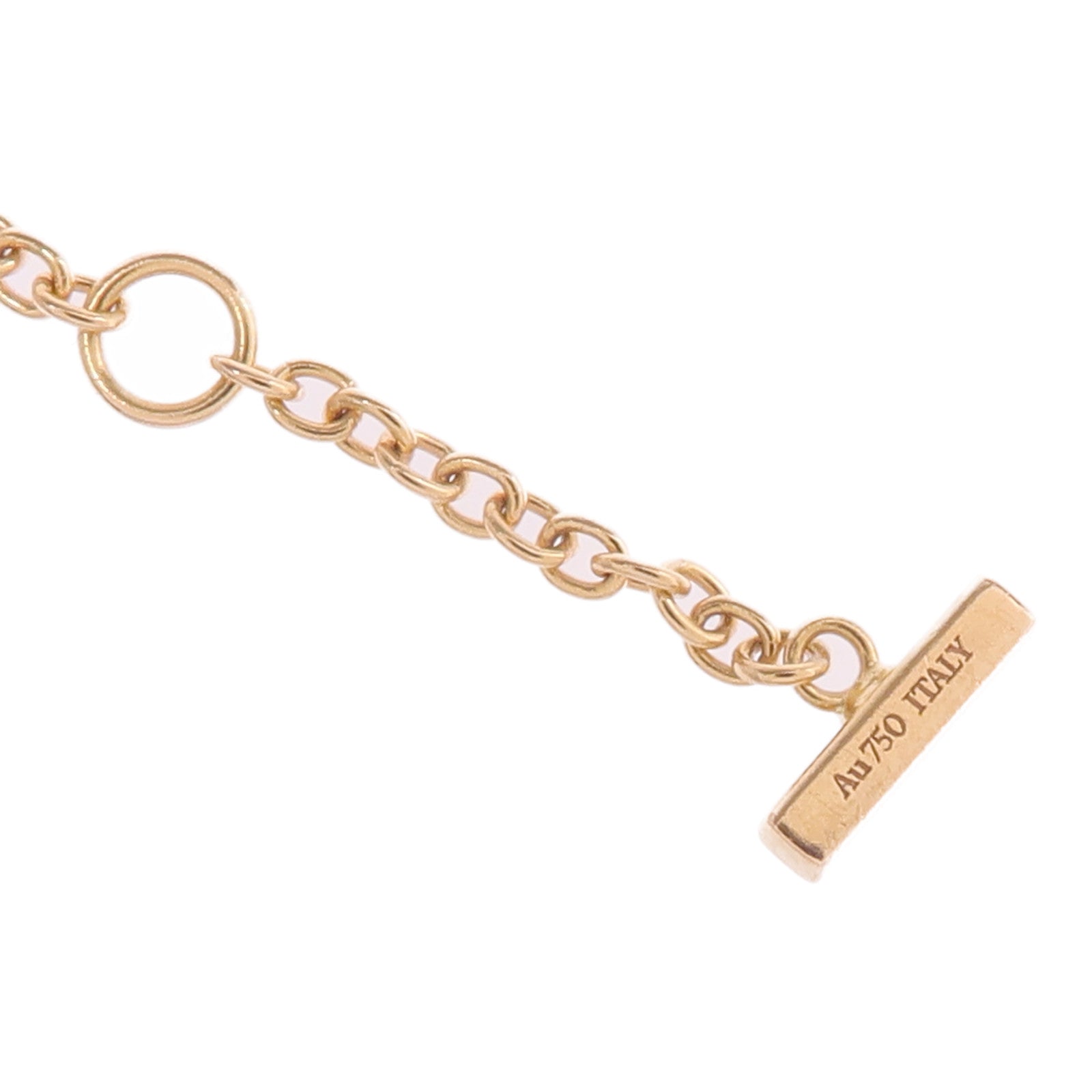 TIFFANY＆CO 18K玫瑰金T Smile Bracelet手鏈