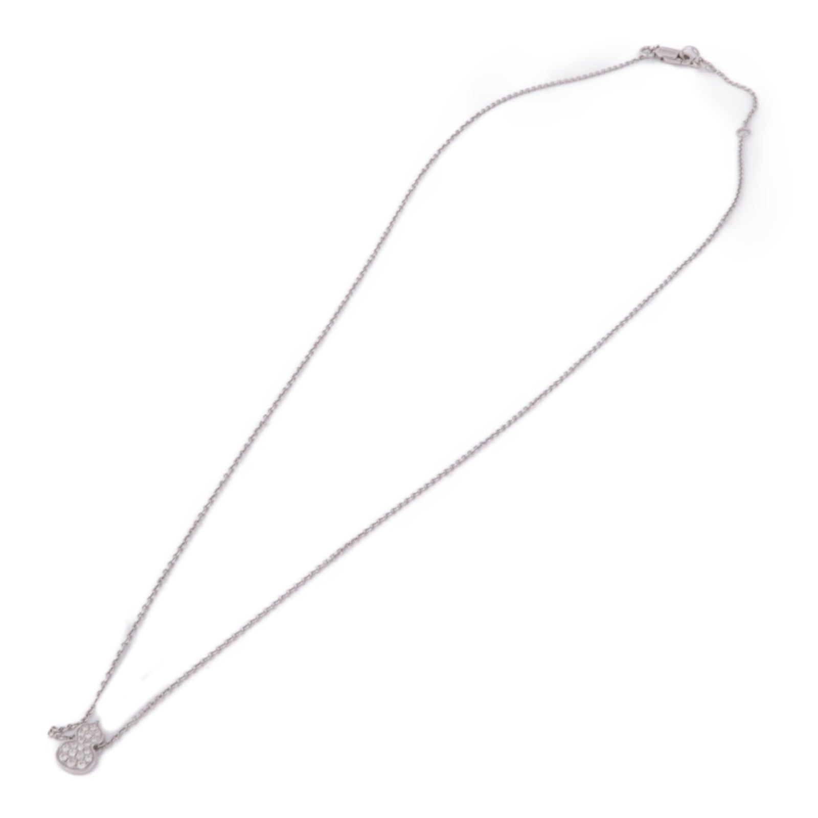 JEWELRY 18K白金Qeelin Diamond Necklace鑽石項鍊