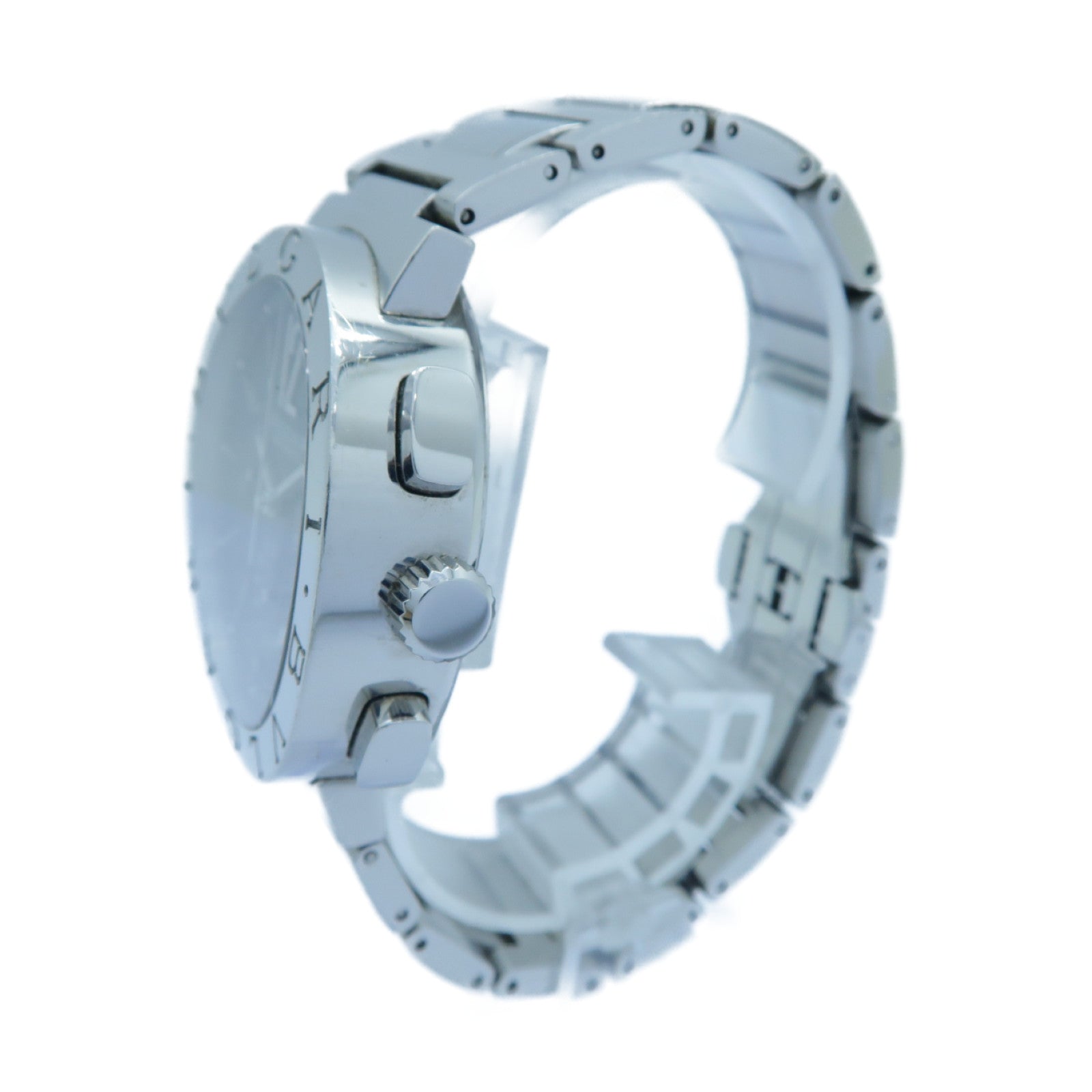 BVLGARI Bvlgari Bvlgari不鏽鋼手錶自動機芯黑色