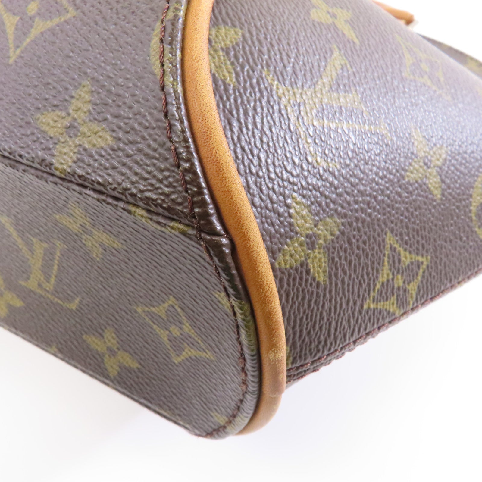 LOUIS VUITTON 【激減優惠】Monogram Ellipse MM金扣手挽袋啡色