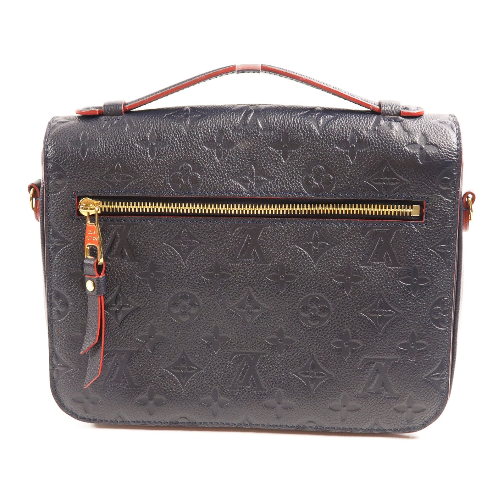 LOUIS VUITTON LV GHW Pochette Metis 2 Way Bag M44071 Monogram Empreinte Navy
