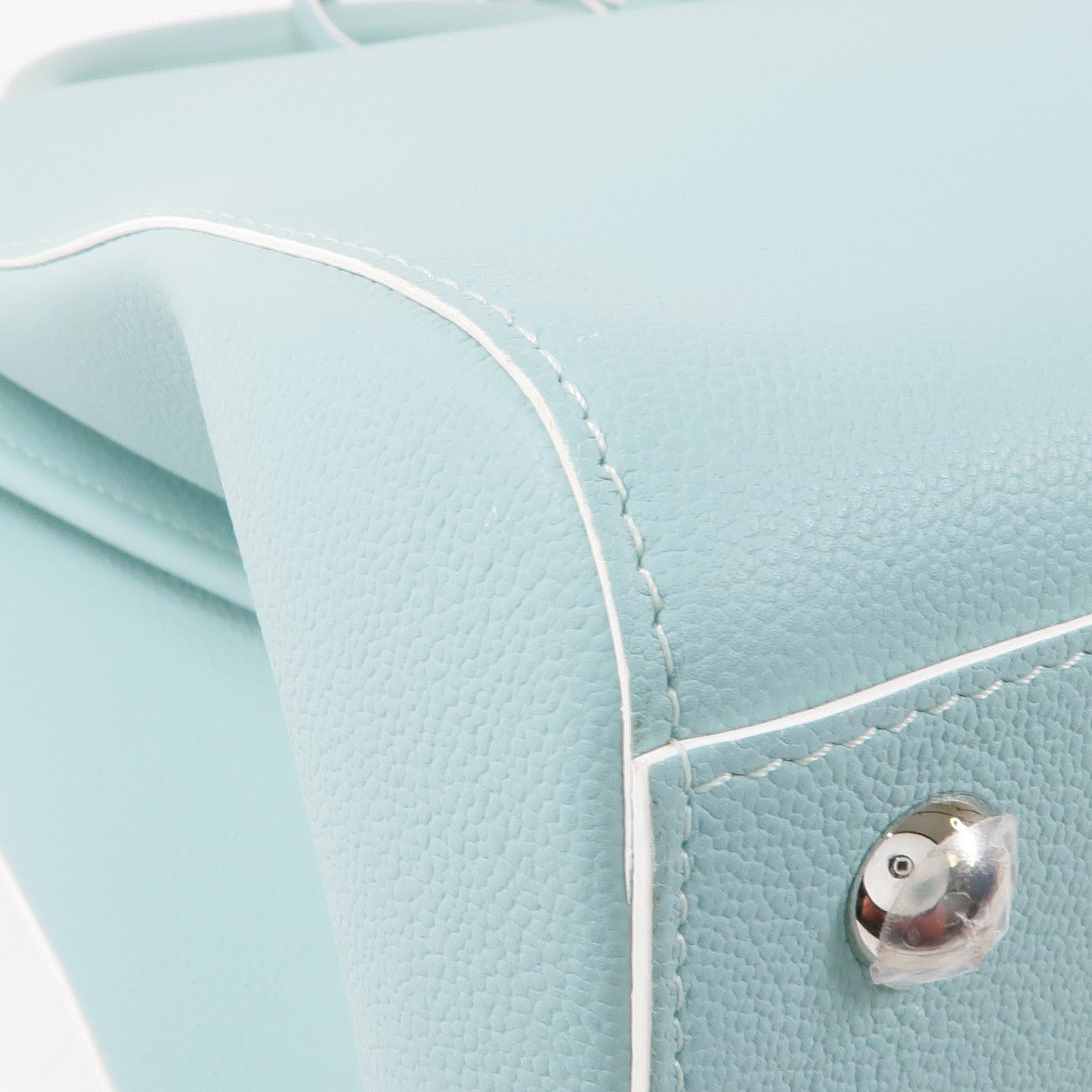 Delvaux 牛皮皮革Brillant MM金扣手挽肩背兩用袋