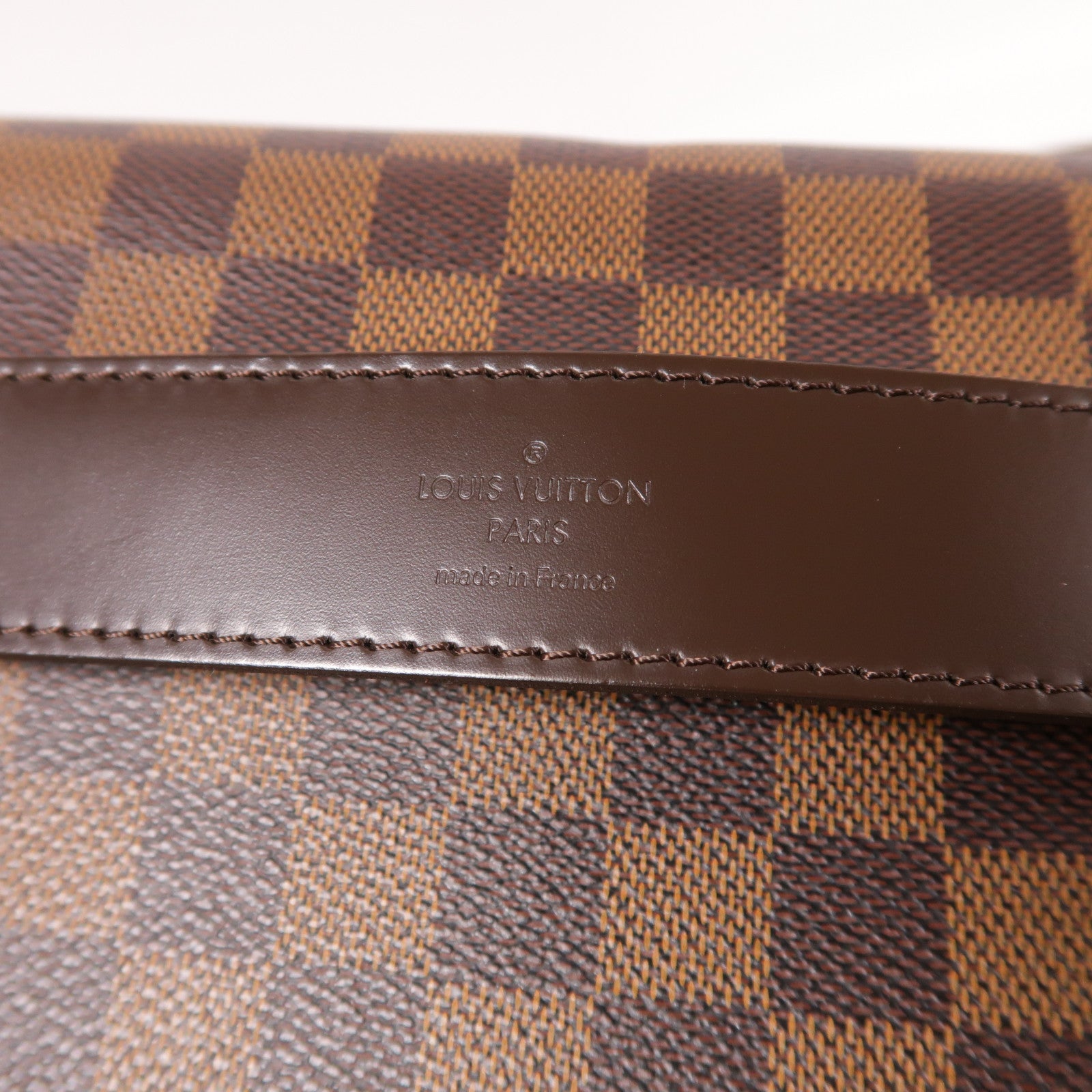 LOUIS VUITTON Damier Shelton MM金扣肩背袋