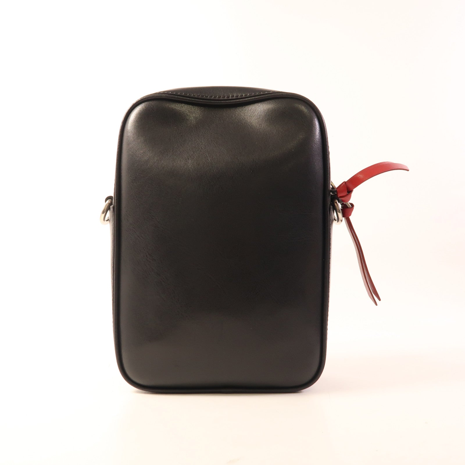 GIVENCHY 牛皮皮革Patterned Bag銀扣肩背袋