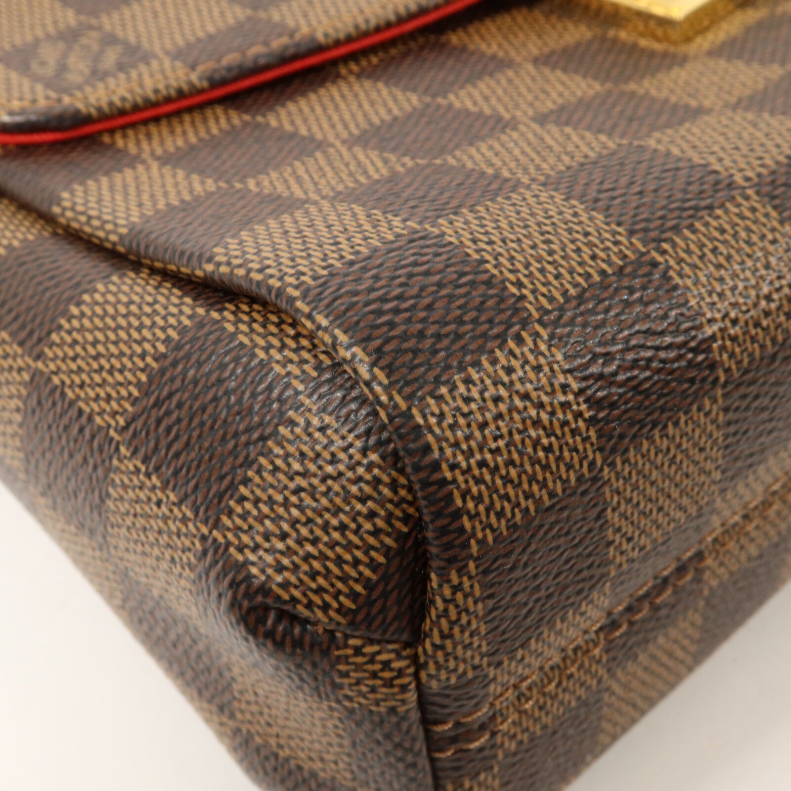 LOUIS VUITTON Damier Croisette手挽肩背兩用袋