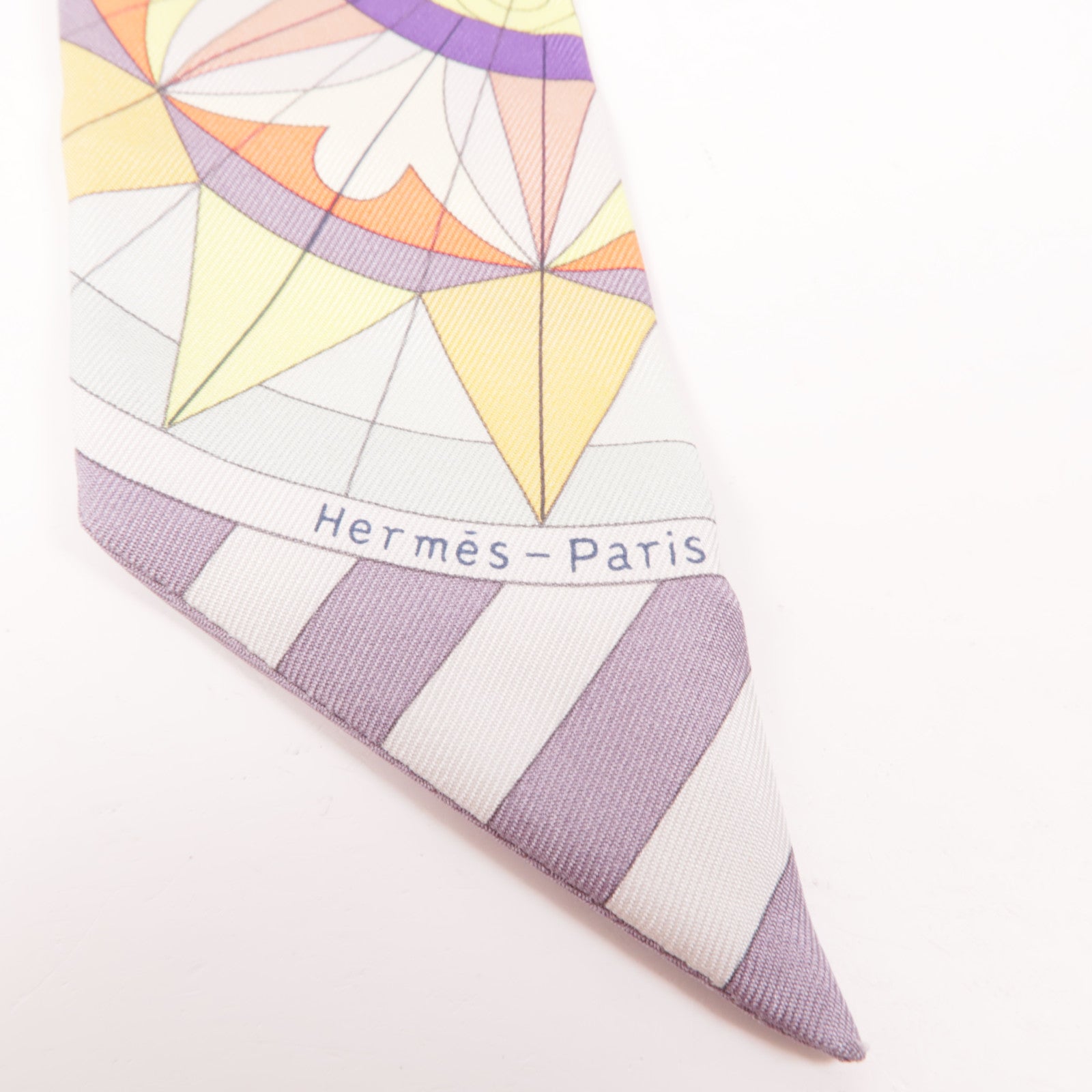 HERMES 絲質Twilly絲巾