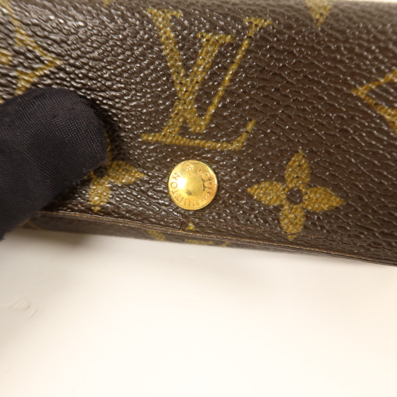 LOUIS VUITTON Monogram 4 Key Holder金扣鎖匙包