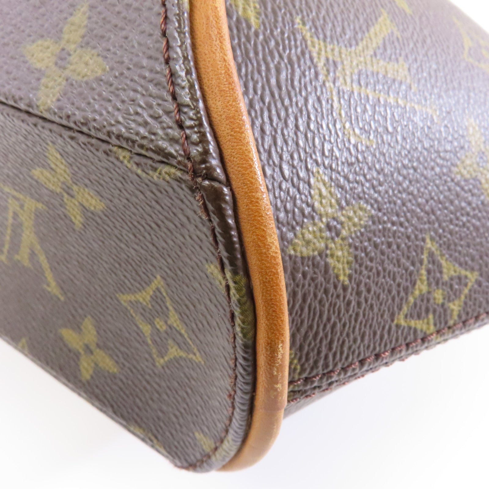 LOUIS VUITTON 【激減優惠】Monogram Ellipse MM金扣手挽袋啡色