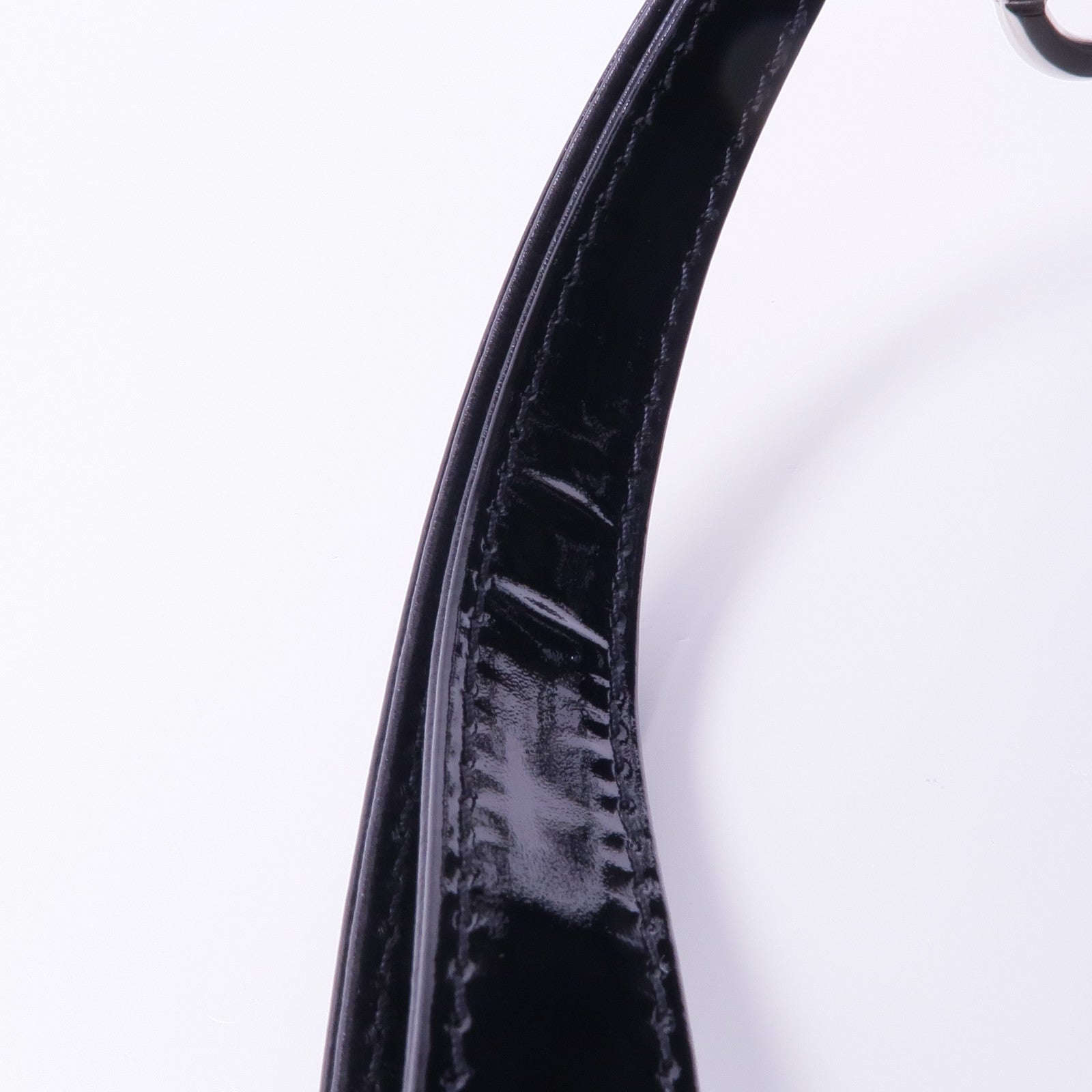 CHANEL 漆皮皮革Clutch Bag銀扣手挽袋