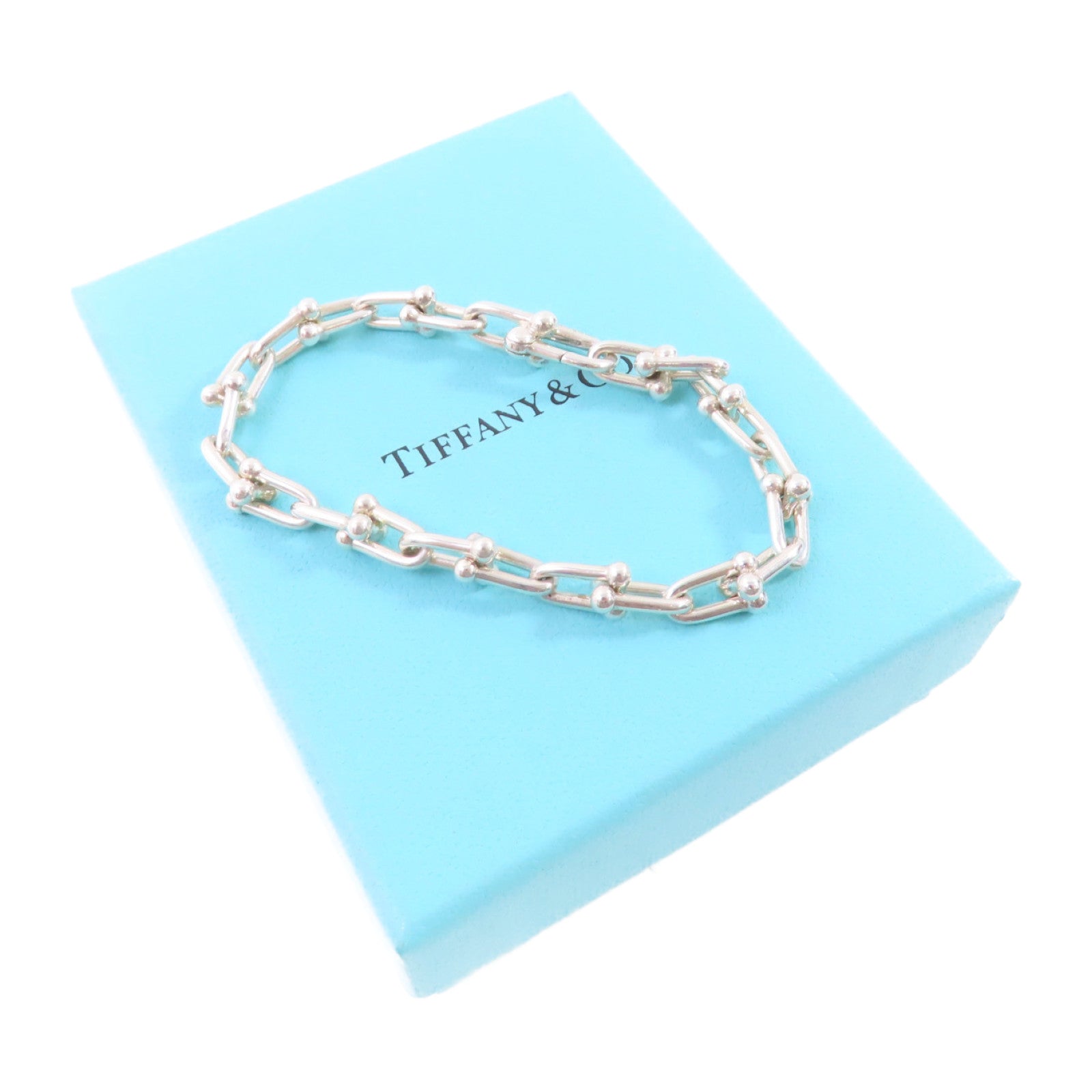 TIFFANY＆CO 925純銀Hardwear Small Link Bracelet手鏈