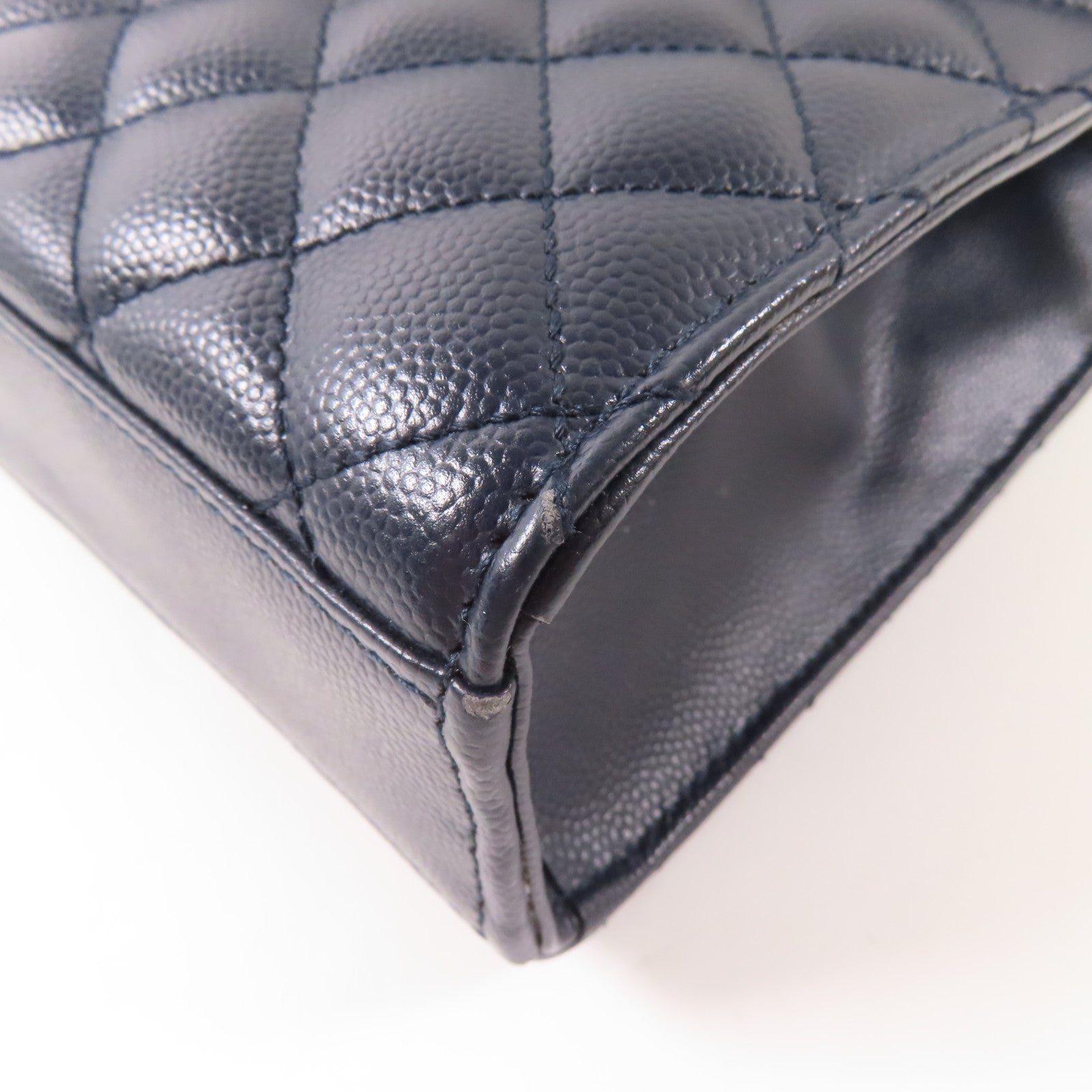 SAINT LAURENT 牛皮皮革Chain Shoulder銀扣鏈帶肩背袋