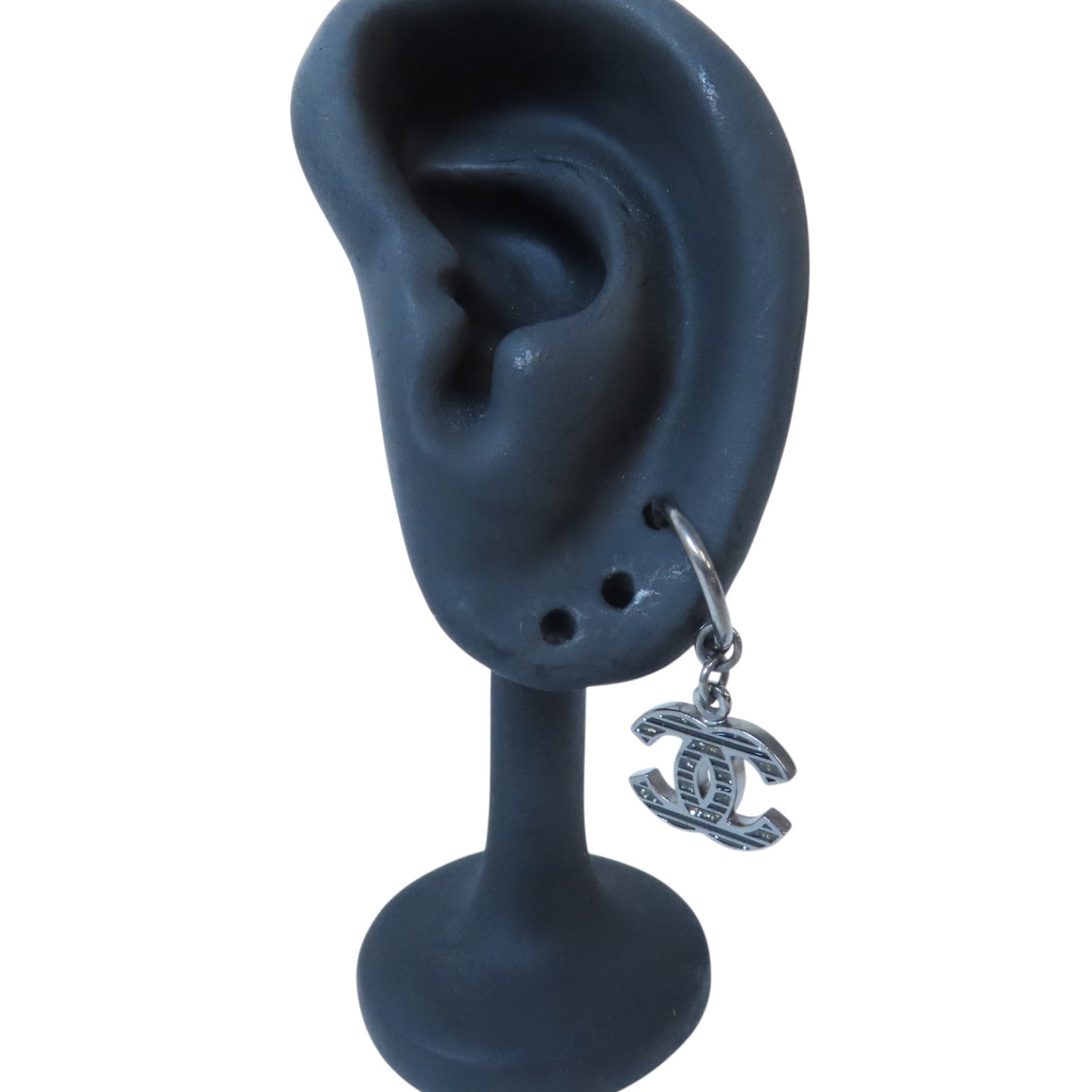 CHANEL 金屬CC Earrings耳環