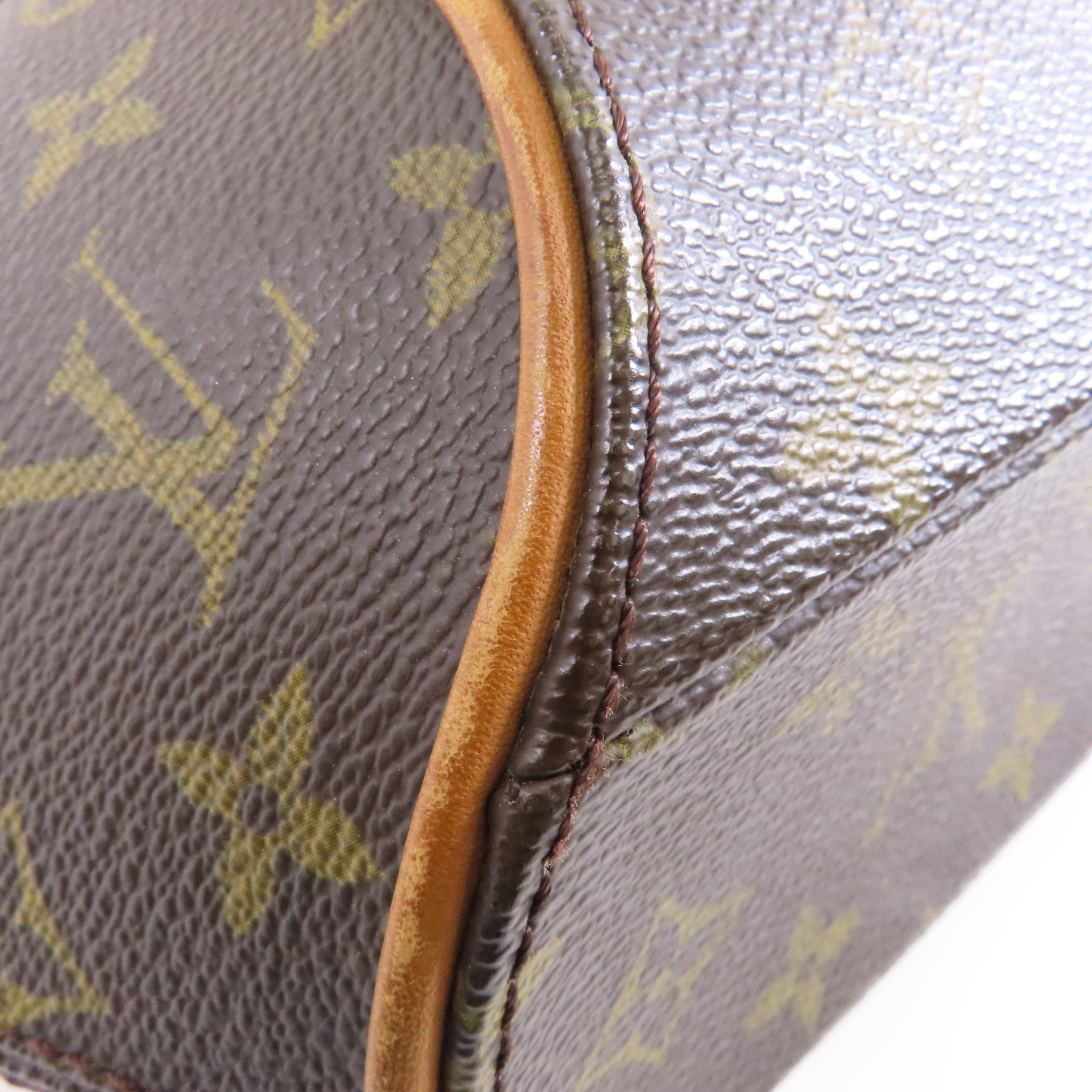 LOUIS VUITTON 【激減優惠】Monogram Ellipse MM金扣手挽袋啡色