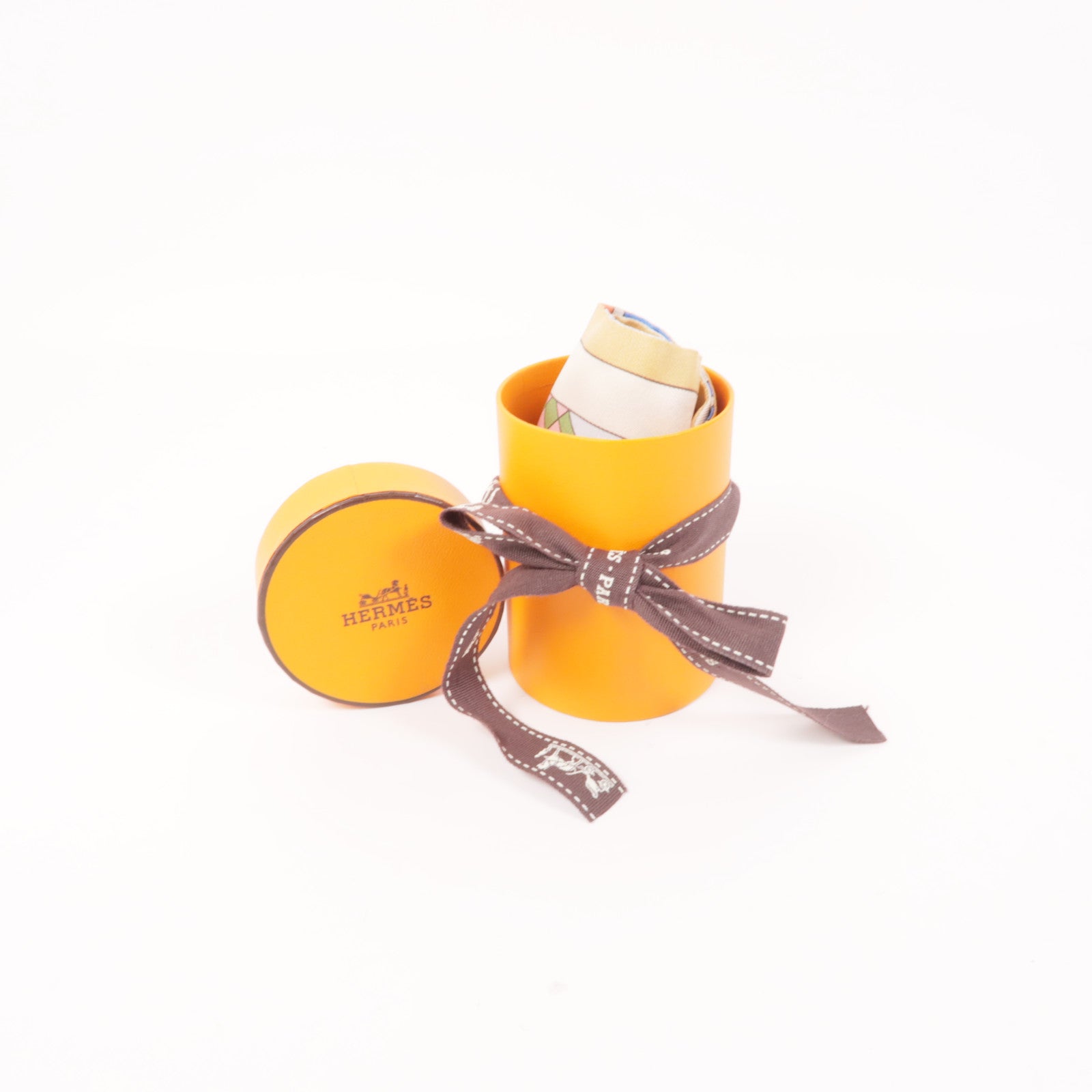 HERMES 絲質Twilly絲巾