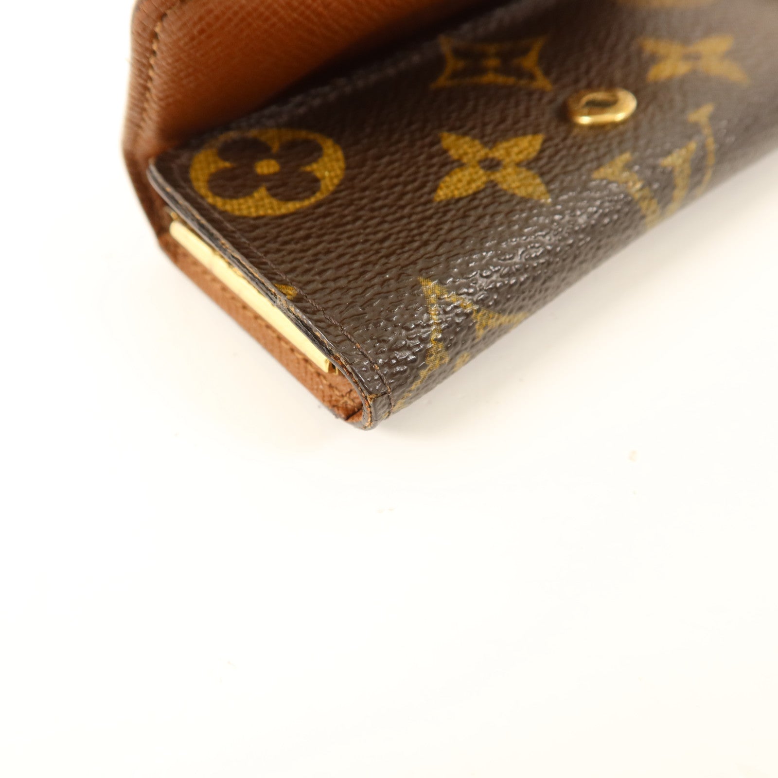 LOUIS VUITTON Monogram 4 Key Holder金扣鎖匙包