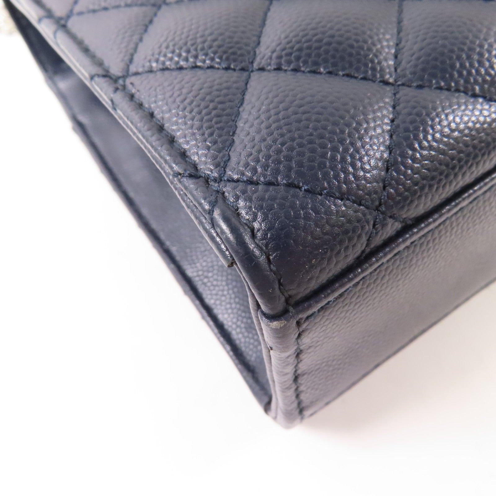 SAINT LAURENT 牛皮皮革Chain Shoulder銀扣鏈帶肩背袋