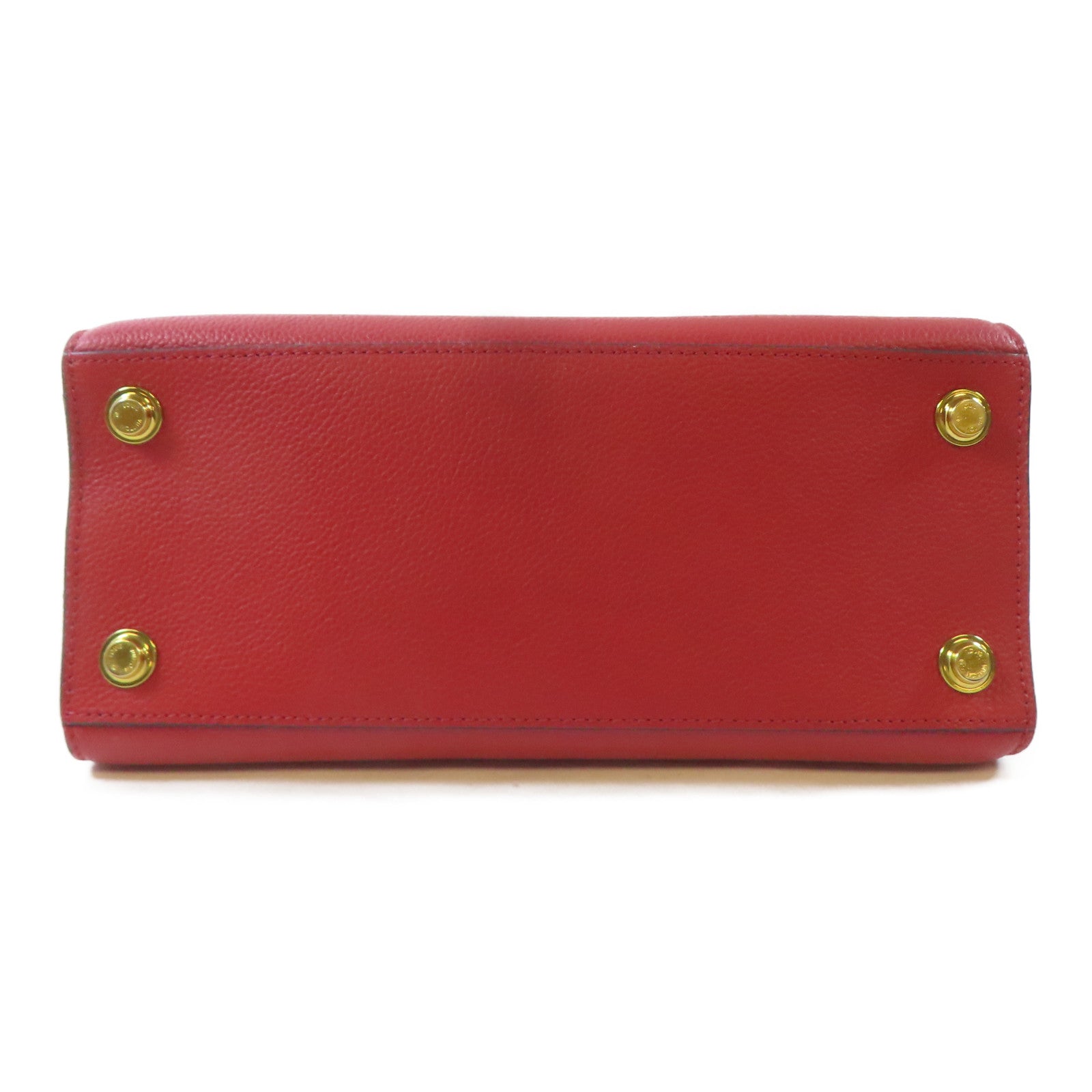 LOUIS VUITTON (PRICE DOWN) LV GHW City Steamer PM Handbag M53321 Leather Red Pink Black