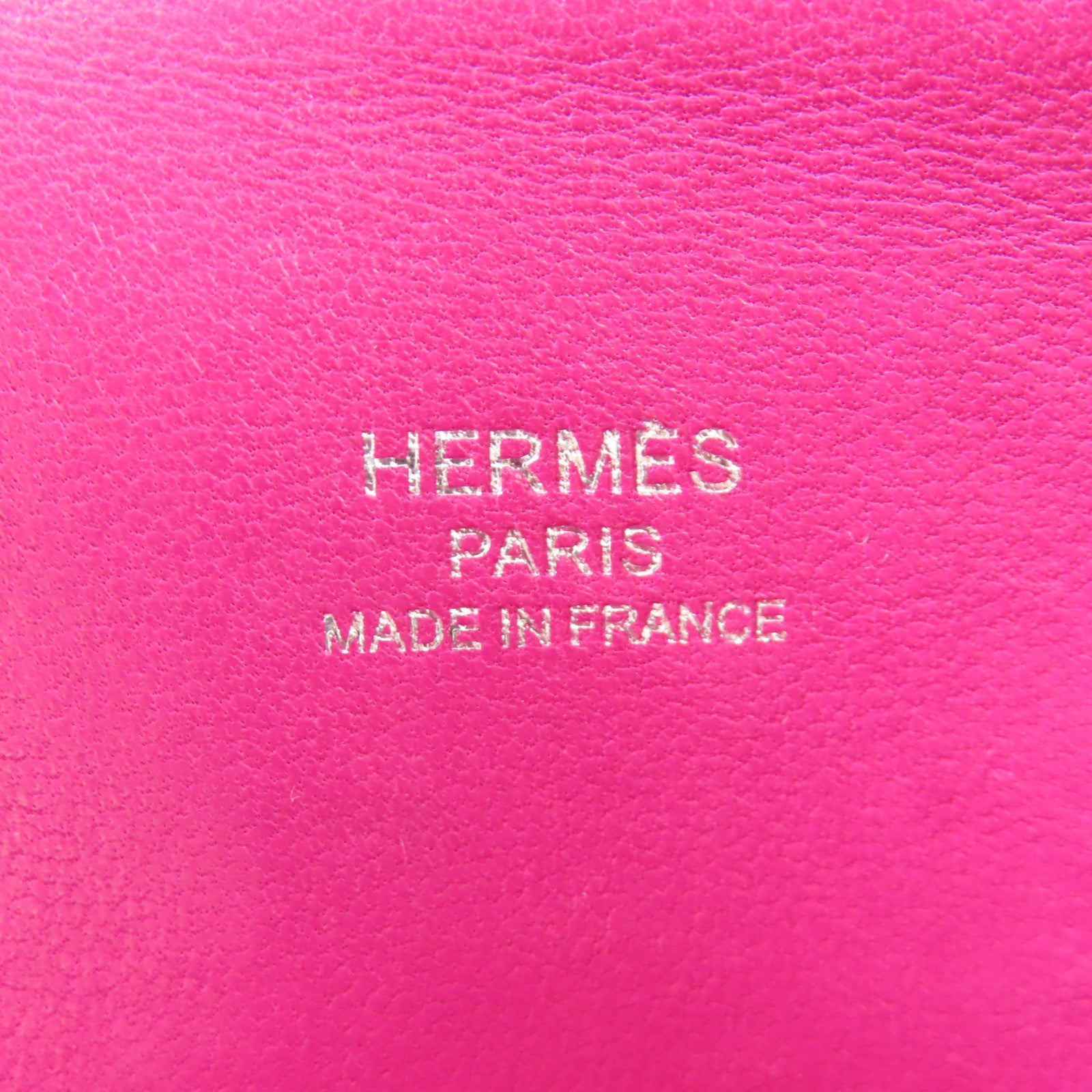 HERMES Chevre皮革Bolide Mini銀扣手挽肩背兩用袋紫色