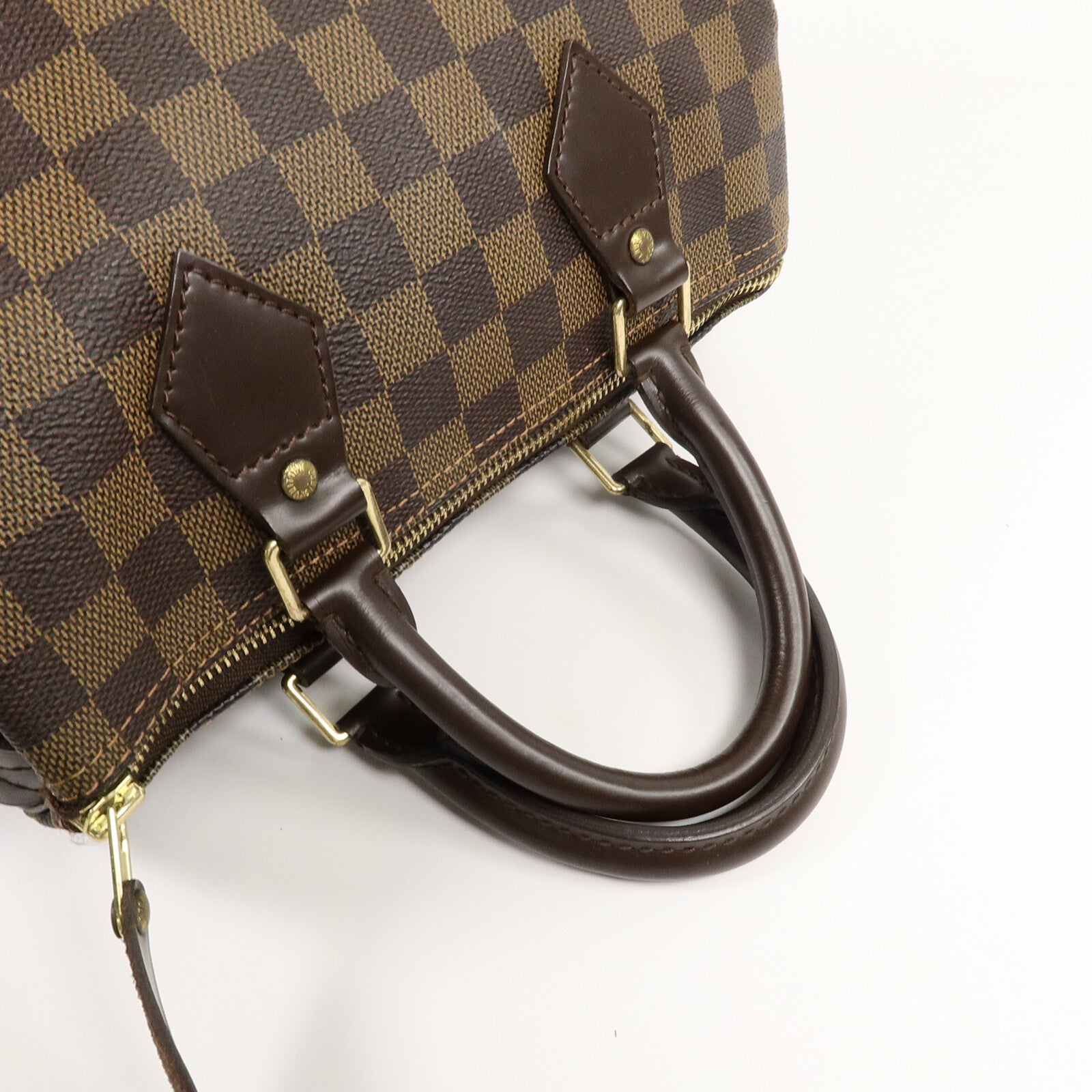 LOUIS VUITTON Damier Speedy 25手挽袋