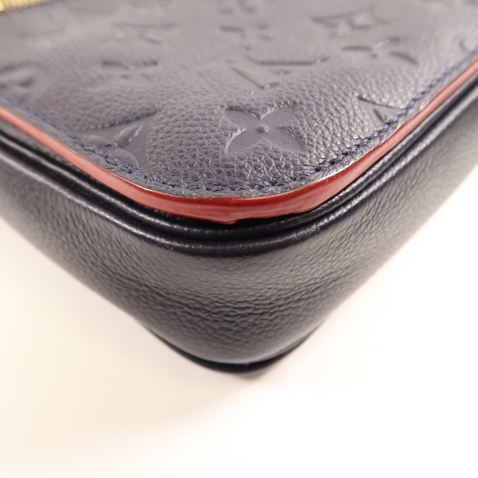 LOUIS VUITTON Monogram Empreinte Pochette Metis金扣手挽肩背兩用袋