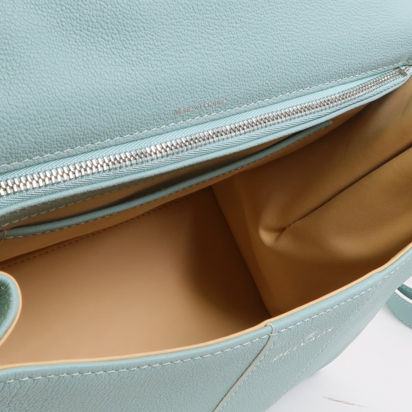 Delvaux 牛皮皮革Brillant MM金扣手挽肩背兩用袋