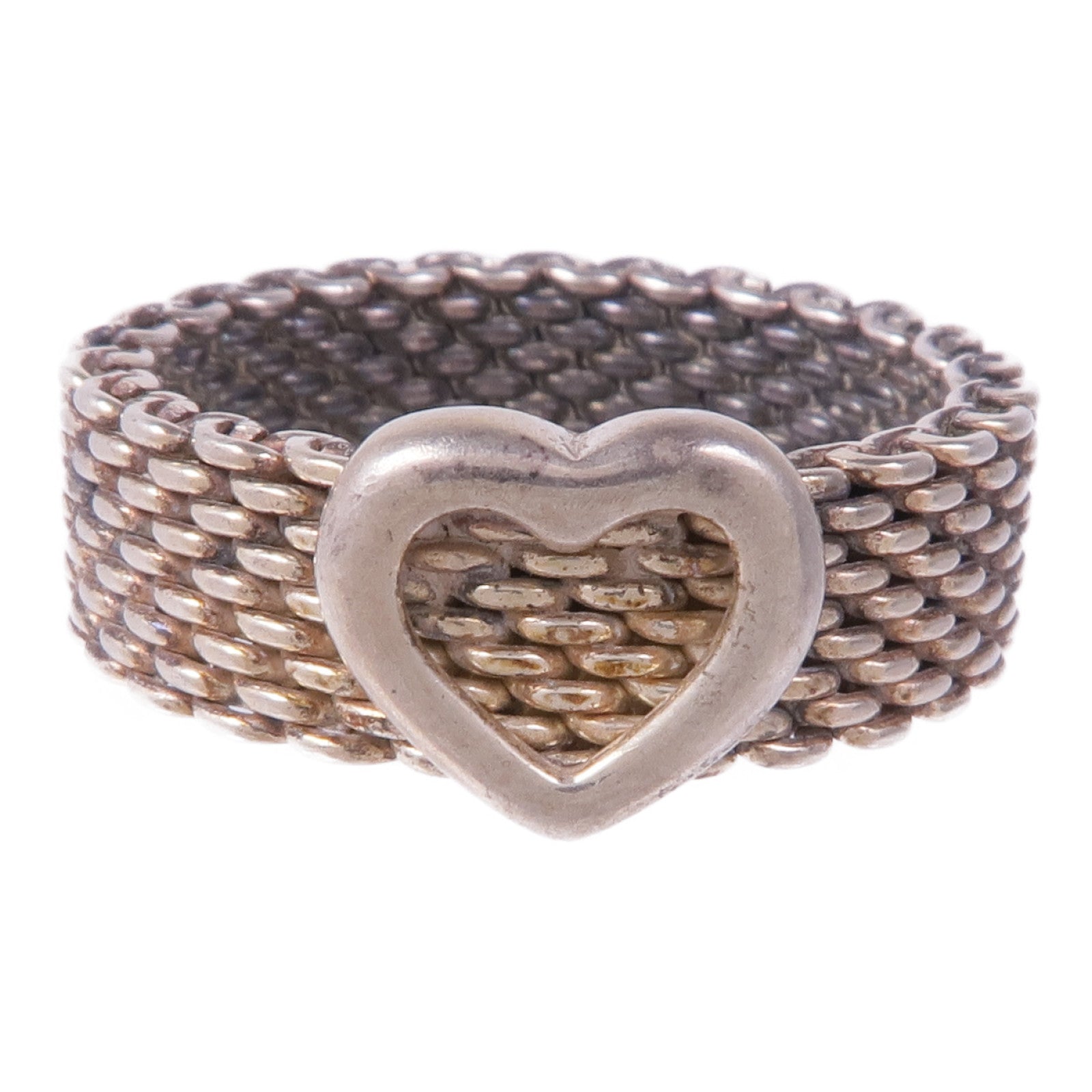 TIFFANY＆CO 925純銀Estate Somerset Ring戒指US#5.75