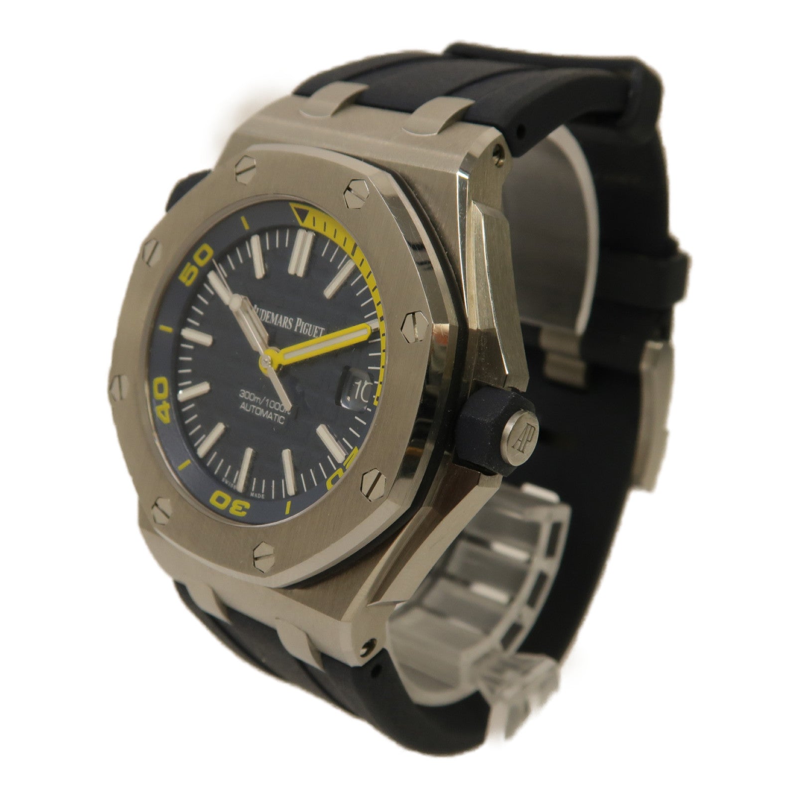 AUDEMARS PIGUET Royal Oak Offshore Diver不鏽鋼/橡膠手錶自動機芯深藍色