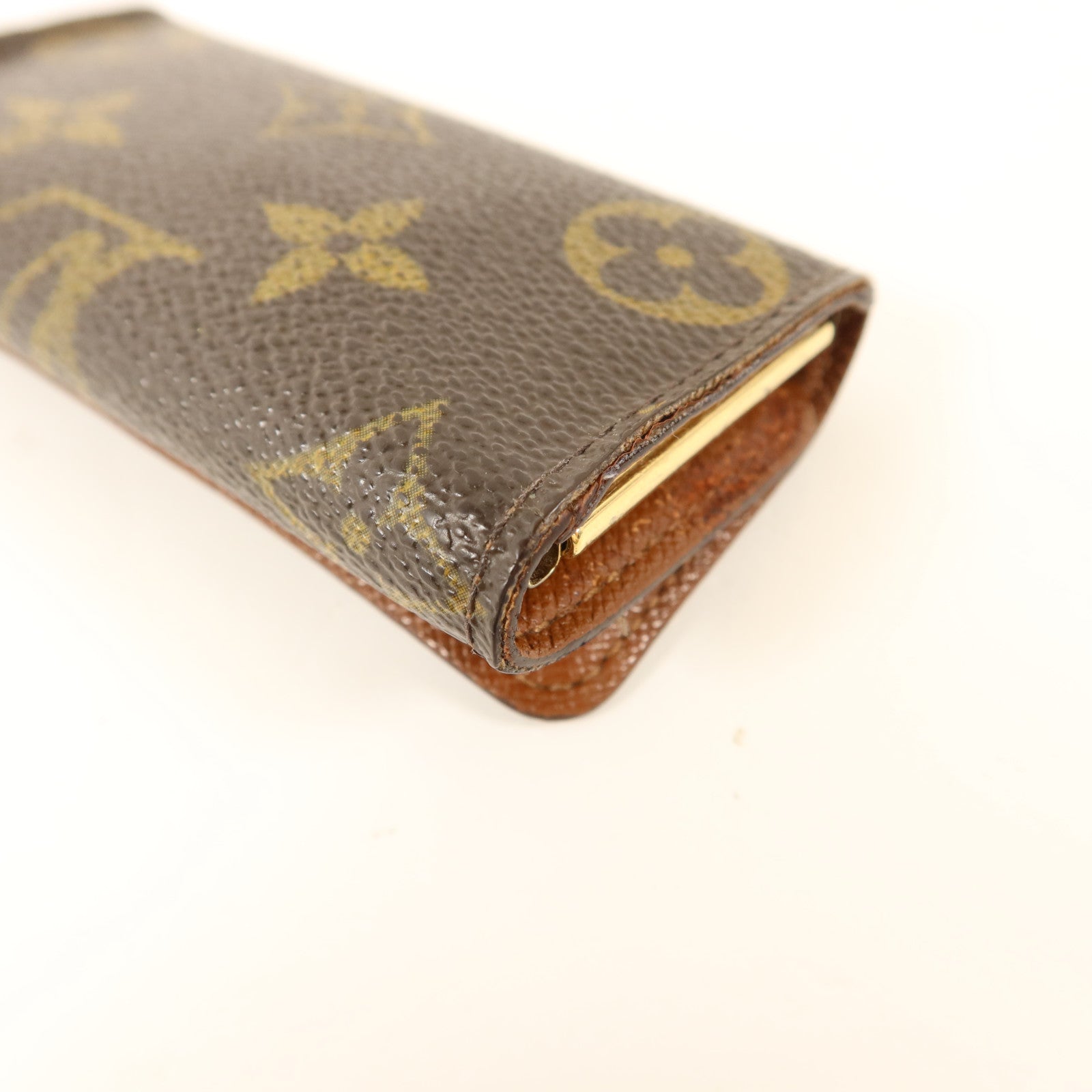 LOUIS VUITTON Monogram 4 Key Holder金扣鎖匙包