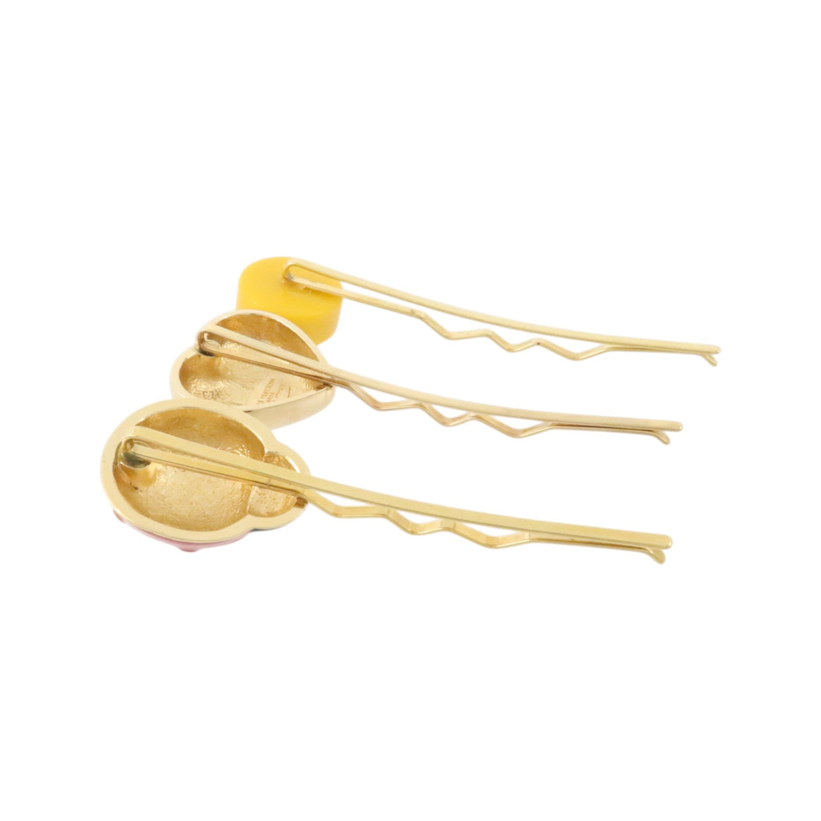 LOUIS VUITTON 金屬/琺瑯/PVC Hair Clip髮夾
