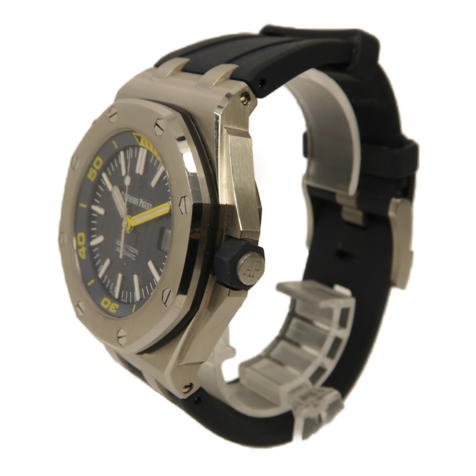 AUDEMARS PIGUET Royal Oak Offshore Diver不鏽鋼/橡膠手錶自動機芯深藍色