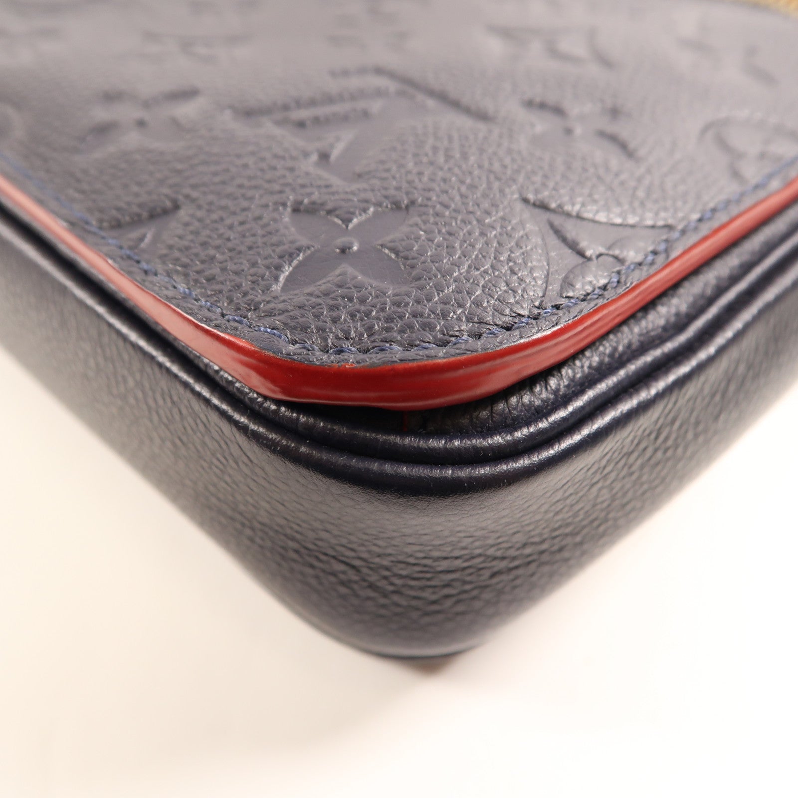 LOUIS VUITTON Monogram Empreinte Pochette Metis金扣手挽肩背兩用袋