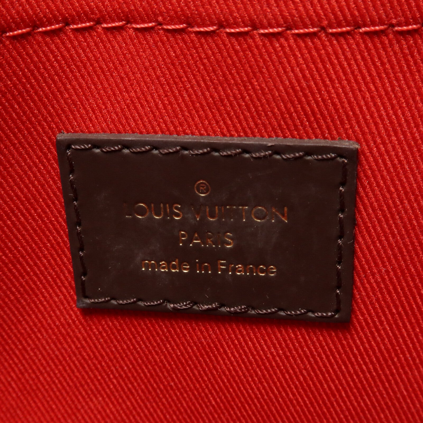 LOUIS VUITTON Damier Croisette手挽肩背兩用袋