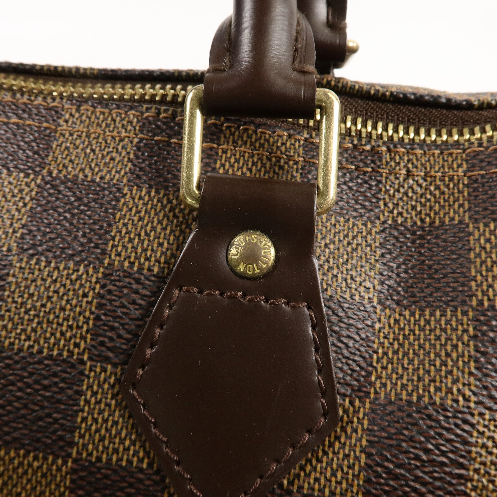 LOUIS VUITTON Damier Speedy 25手挽袋