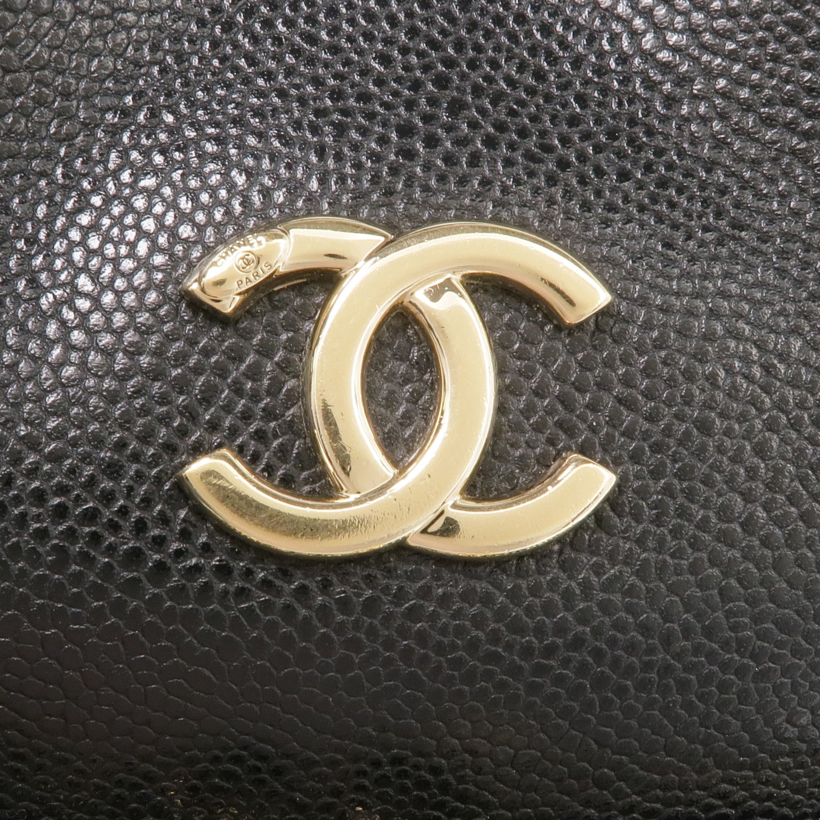 CHANEL 牛皮皮革Materasse Shoulder Bag金扣鏈帶肩背袋