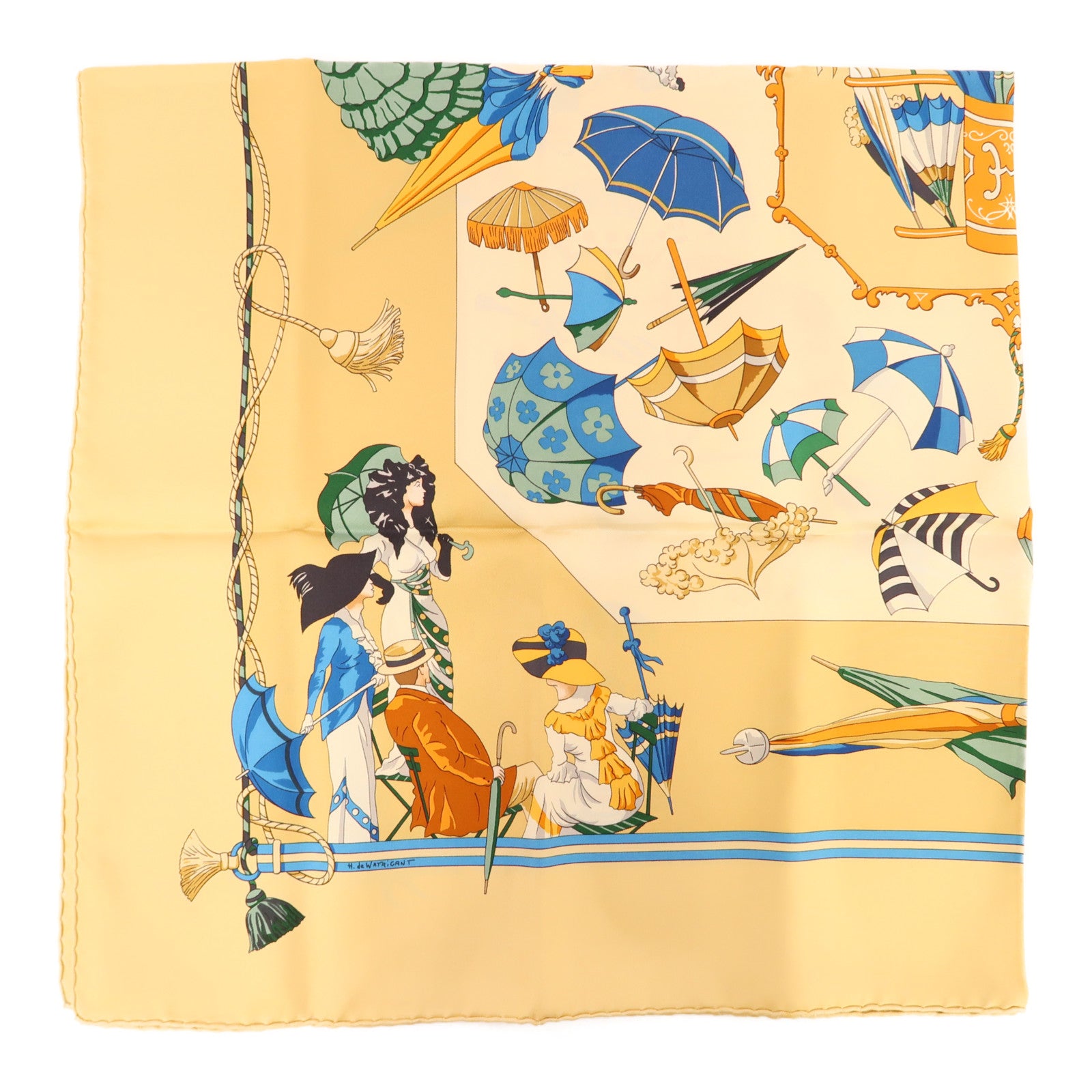 HERMES 絲質Carre 90 Scarf絲巾