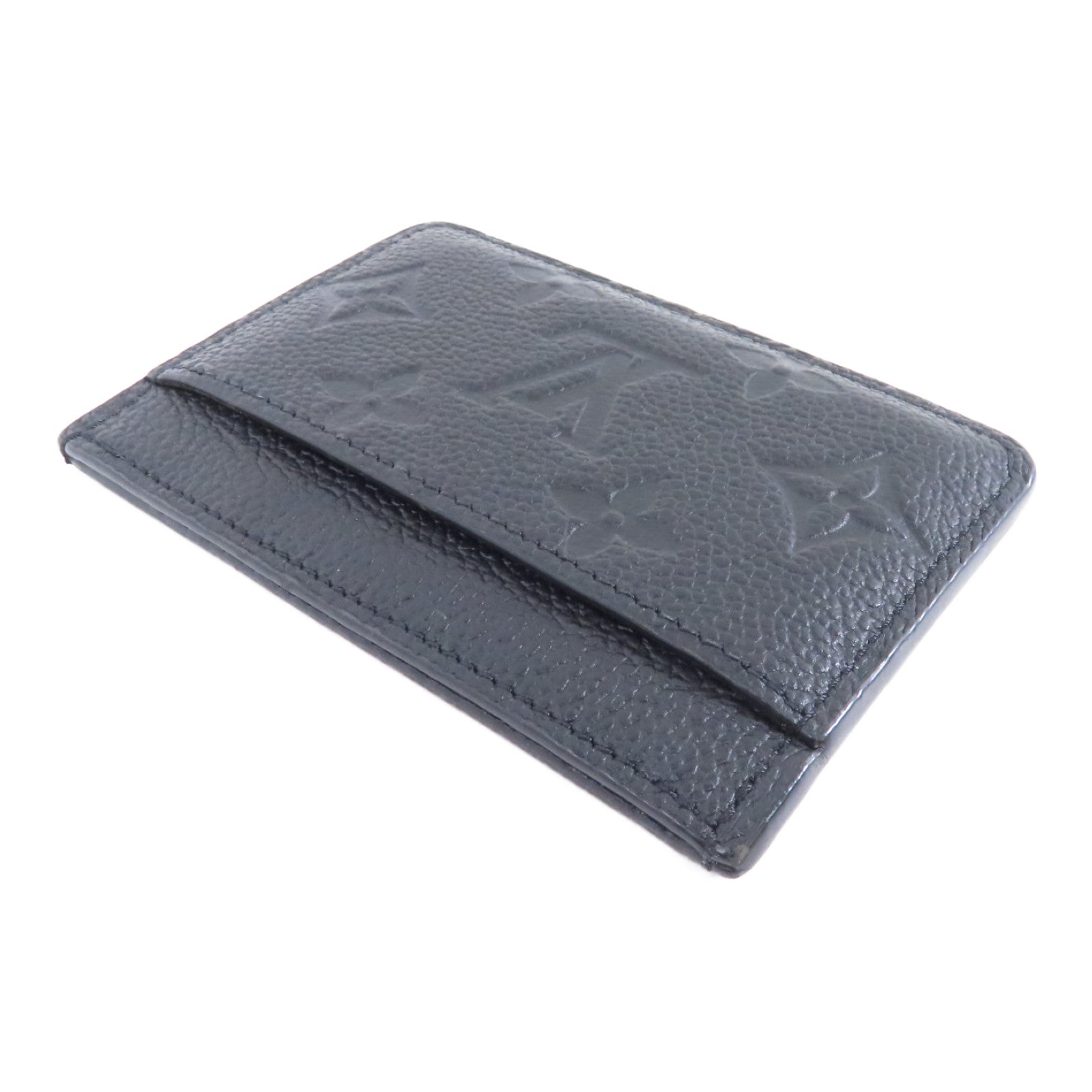 LOUIS VUITTON Monogram Empreinte Card Case卡片套黑色