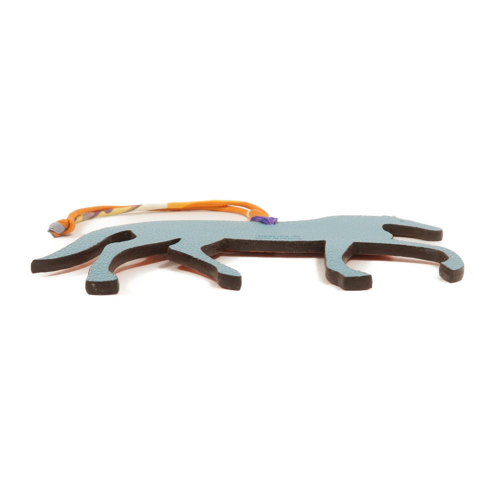 HERMES Togo/Chevre皮革Petit H Horse Charm掛飾