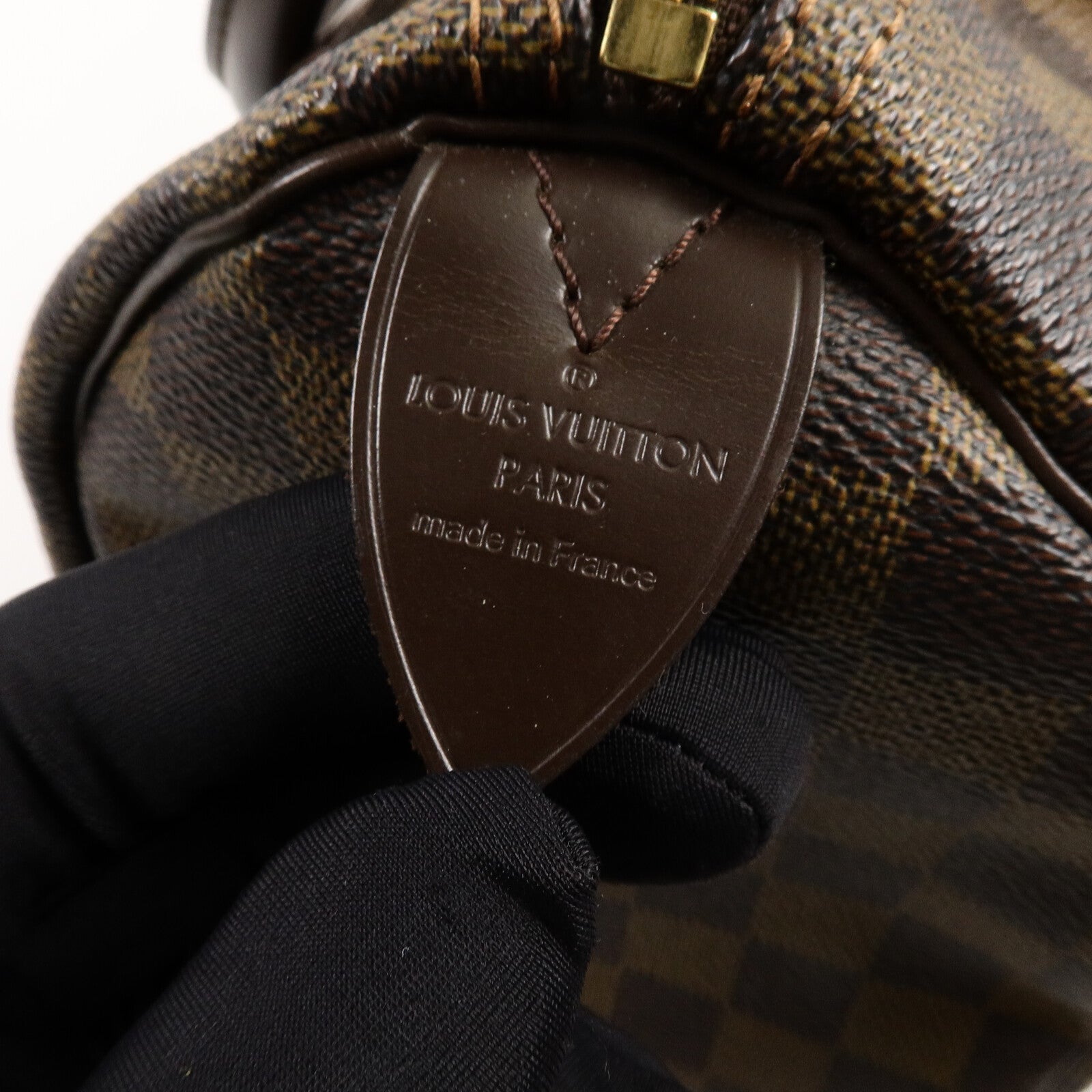 LOUIS VUITTON Damier Speedy 25手挽袋