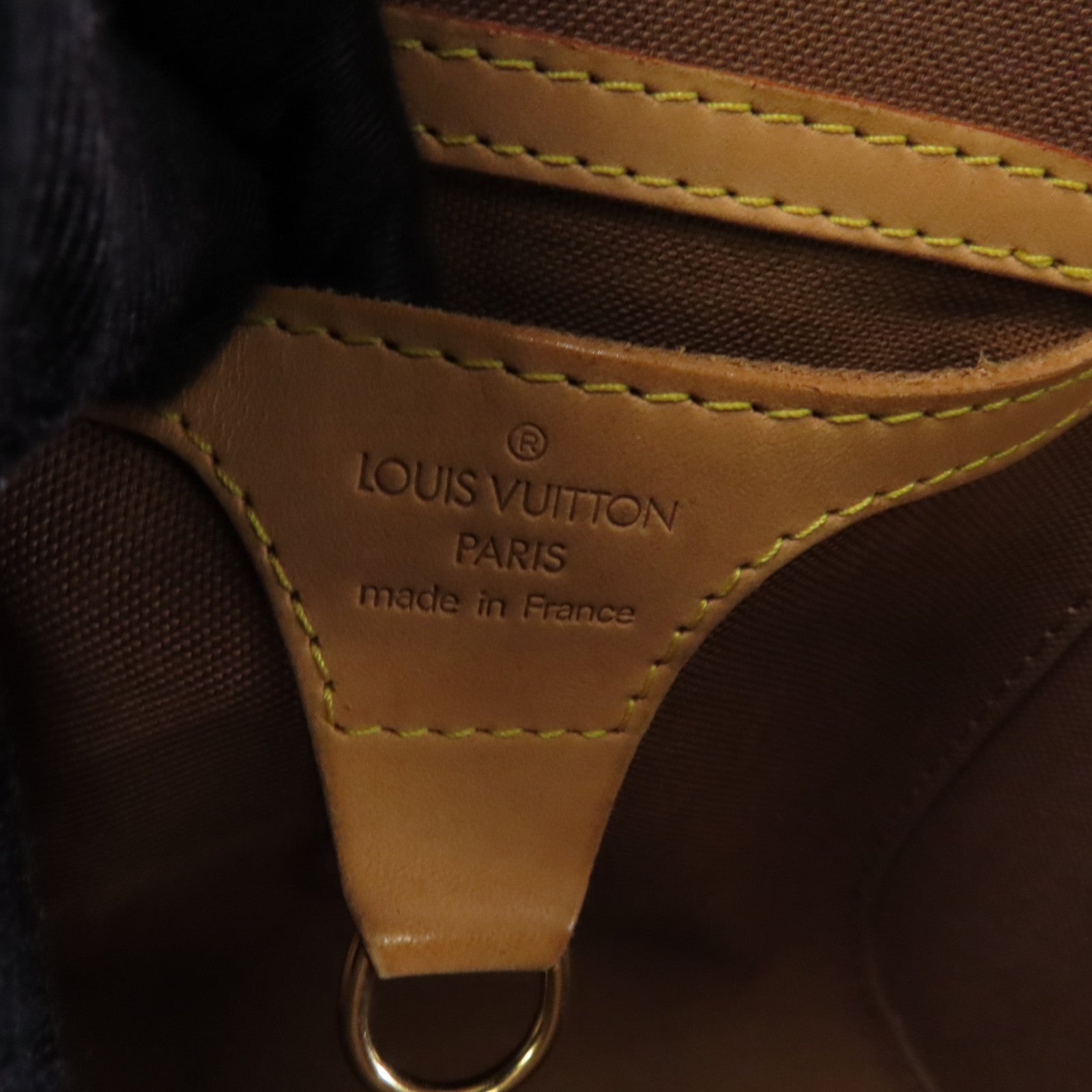 LOUIS VUITTON 【激減優惠】Monogram Ellipse MM金扣手挽袋啡色