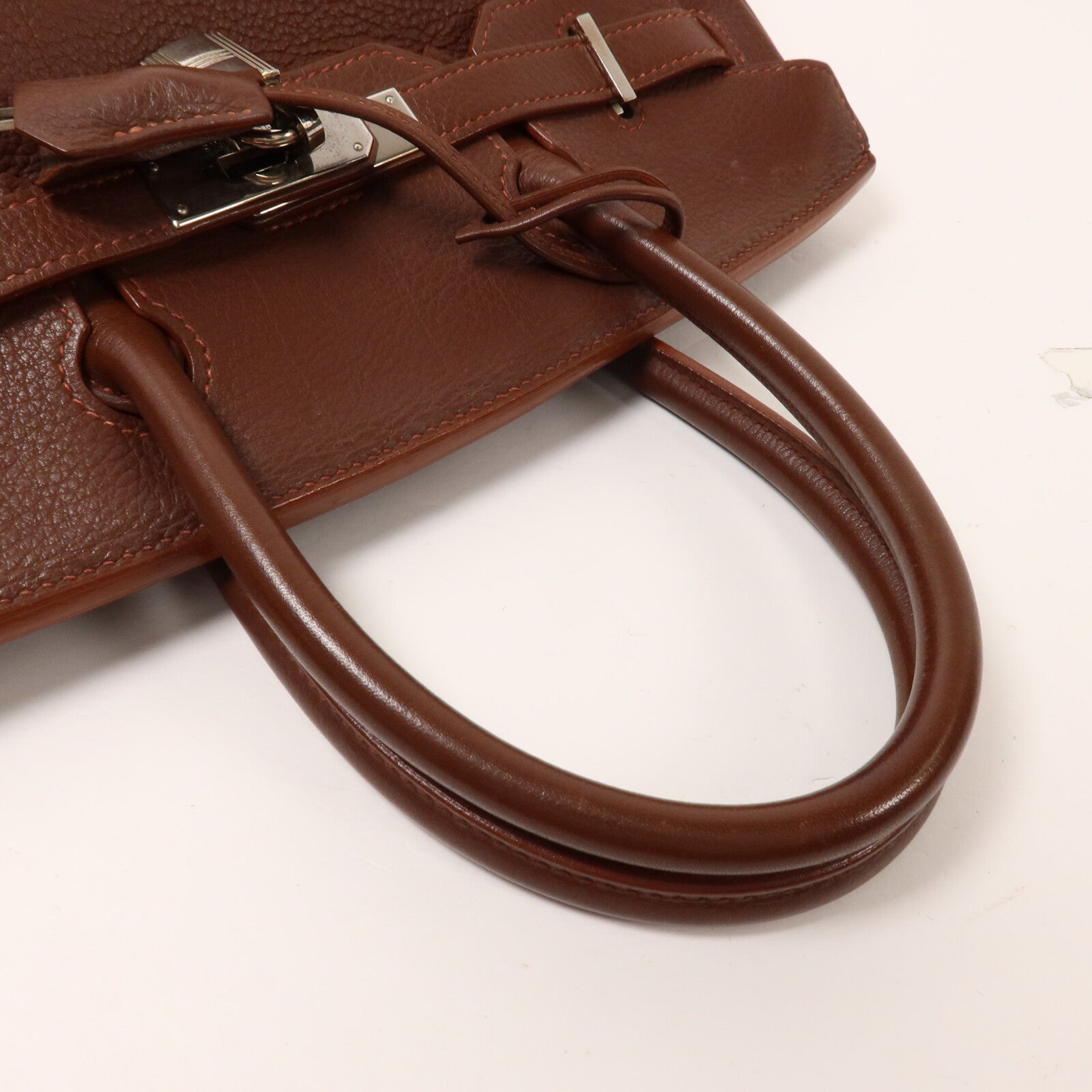 HERMES Togo皮革Birkin 30手挽袋Noisette