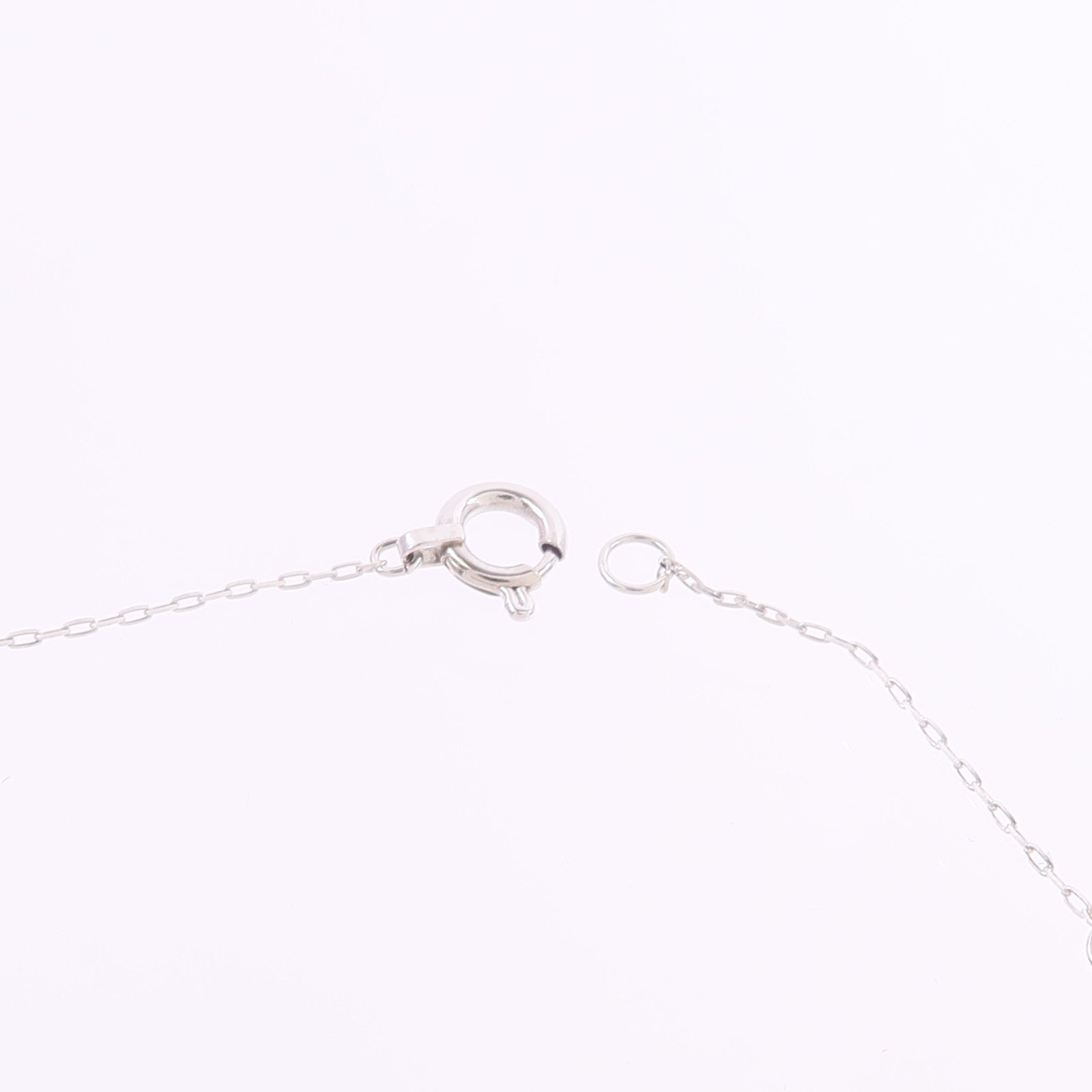 JEWELRY PT900鉑金Sapphire Diamond Necklace粉紅色藍寶石/鑽石項鍊
